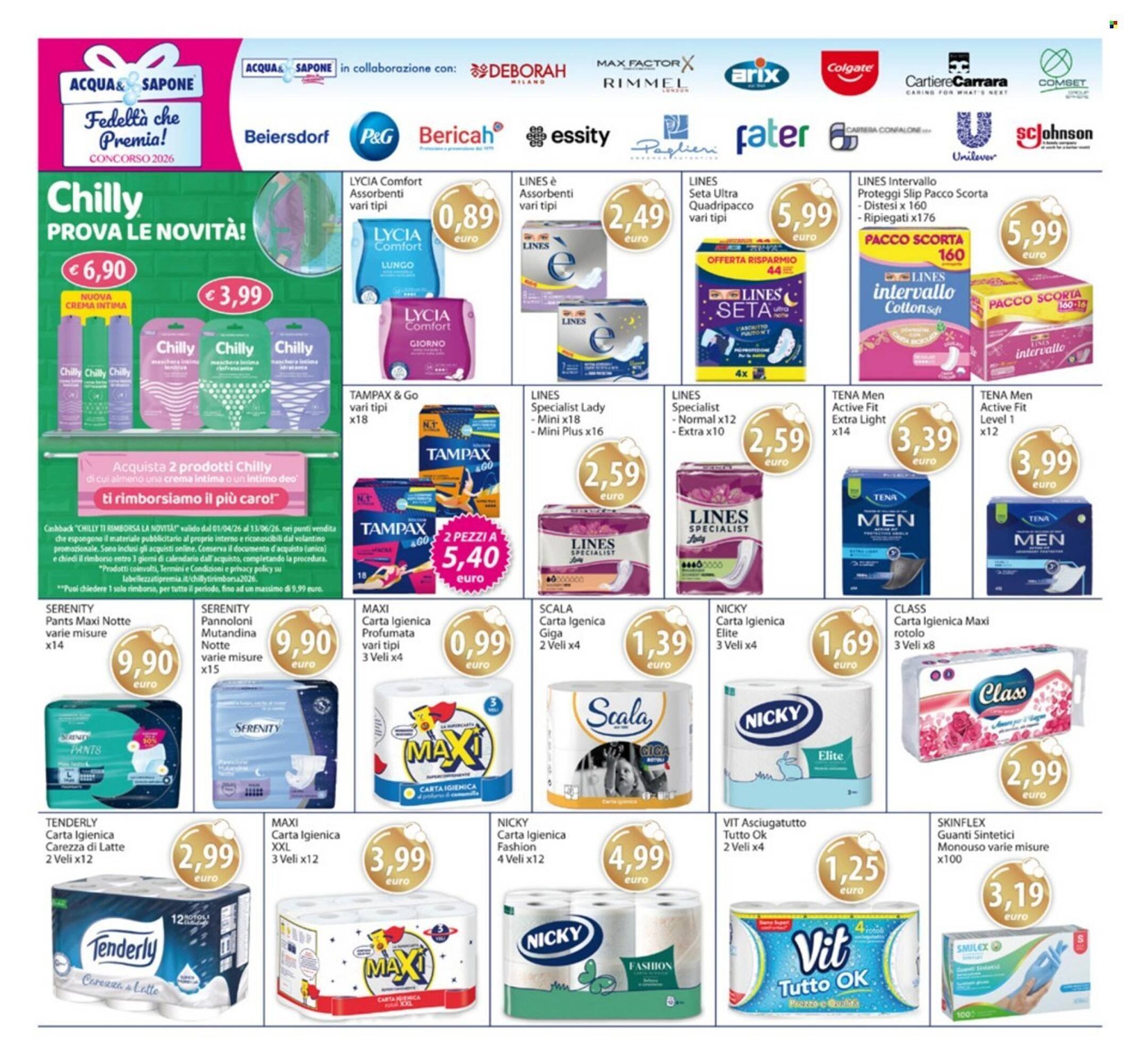 Volantino Acqua &amp; Sapone (2026-04-07 - 2026-04-19)