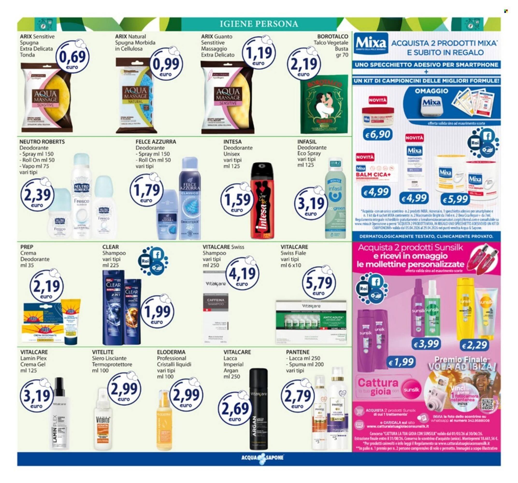 Volantino Acqua &amp; Sapone (2026-04-07 - 2026-04-19)