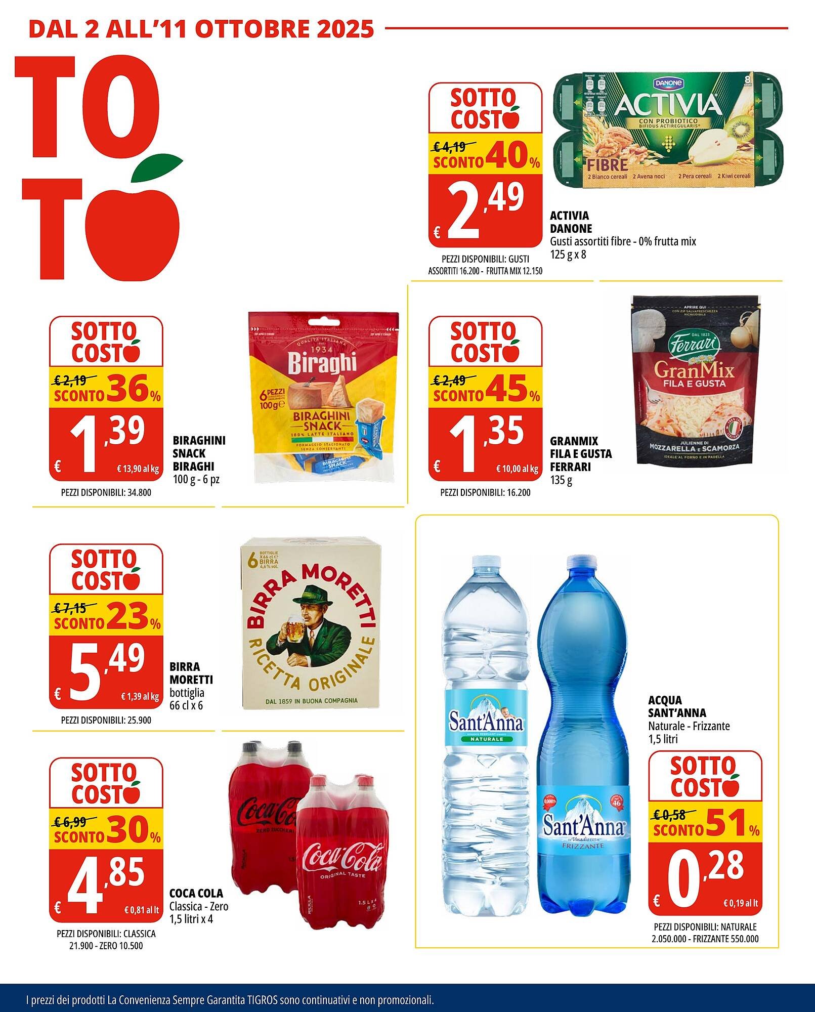Volantino Tigros (2025-10-02 - 2025-10-11)