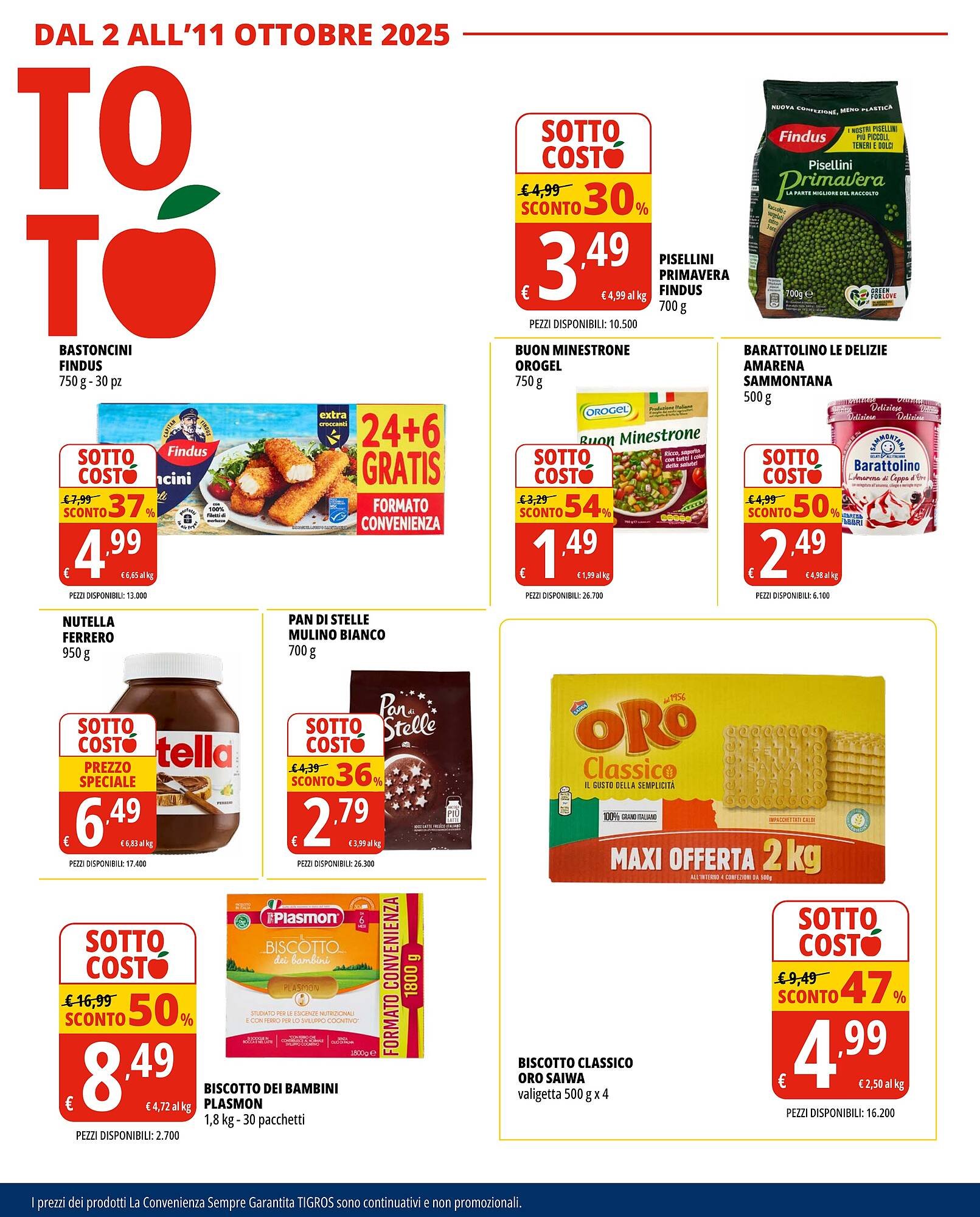 Volantino Tigros (2025-10-02 - 2025-10-11)
