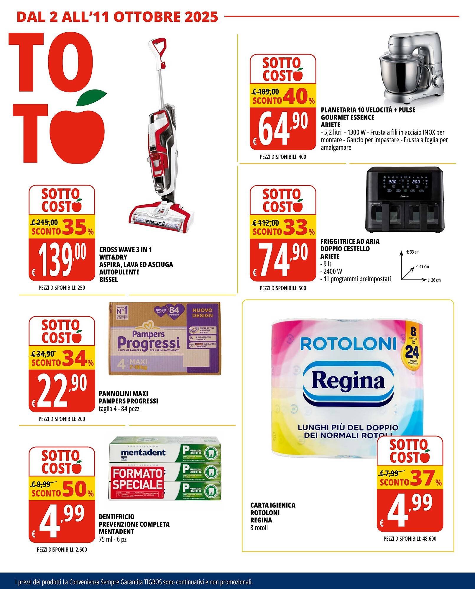 Volantino Tigros (2025-10-02 - 2025-10-11)