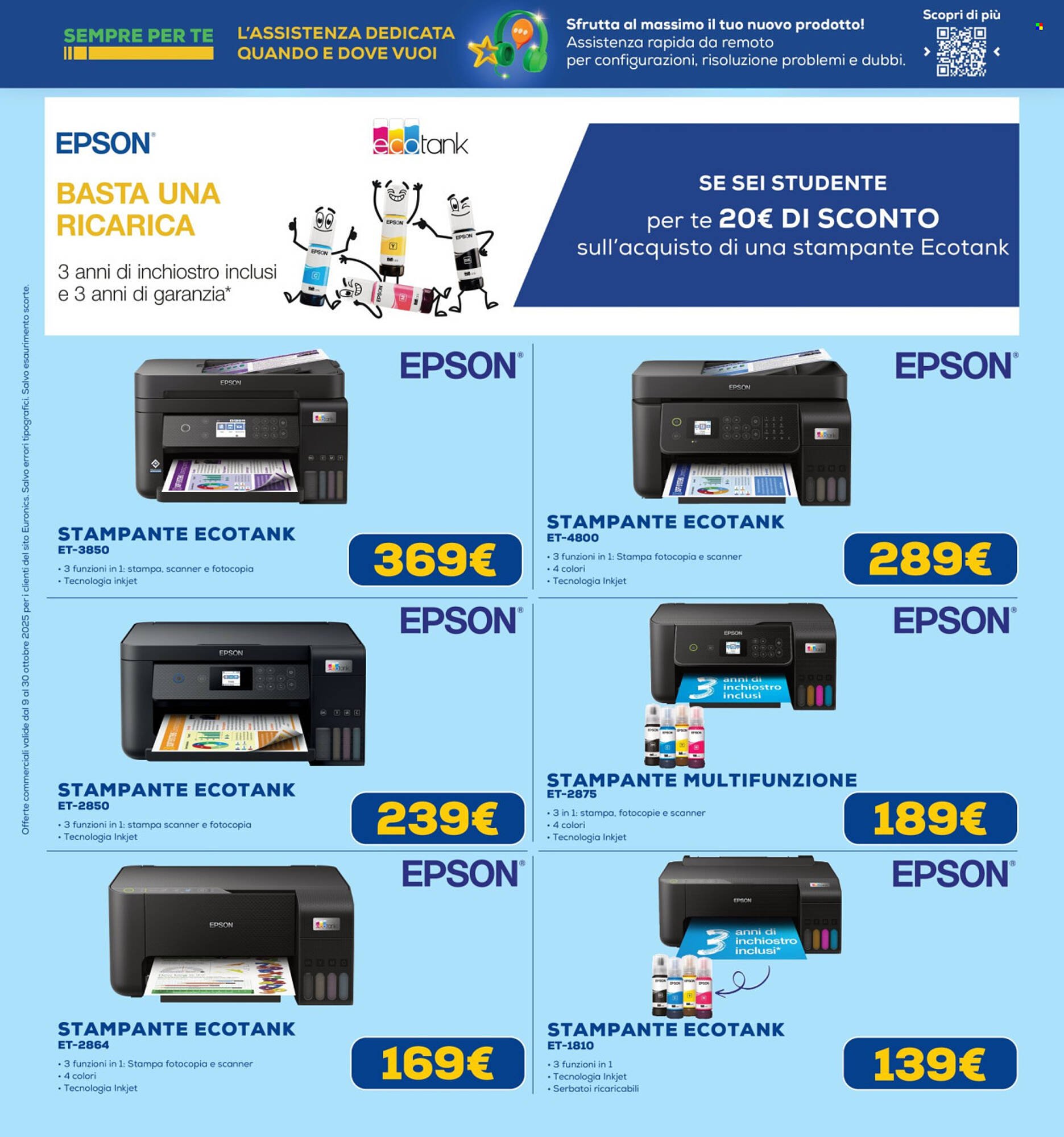 Volantino Euronics (2025-10-09 - 2025-10-30)