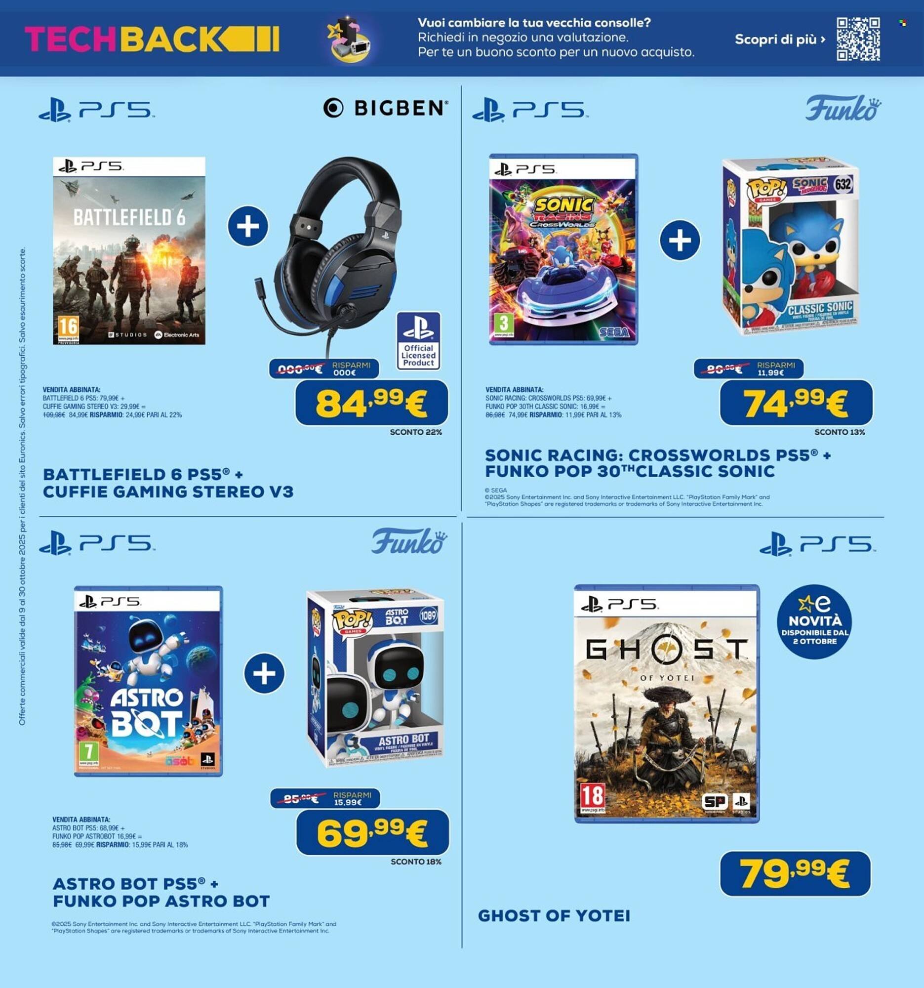 Volantino Euronics (2025-10-09 - 2025-10-30)