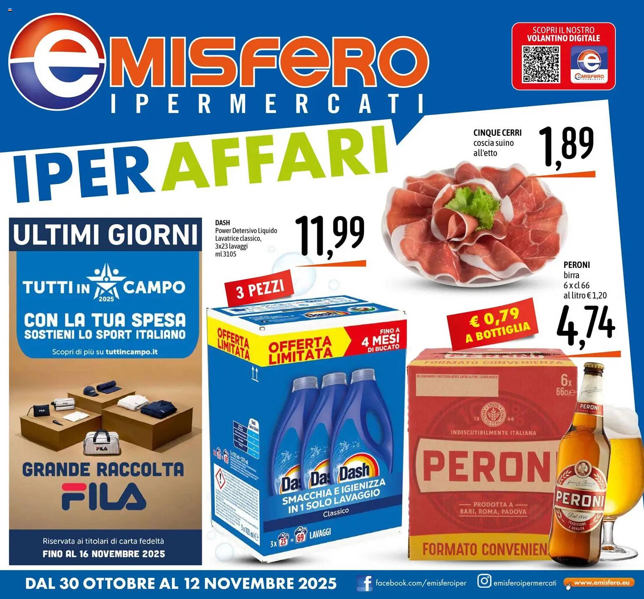 Volantino Emisfero (2025-10-30 - 2025-11-12)