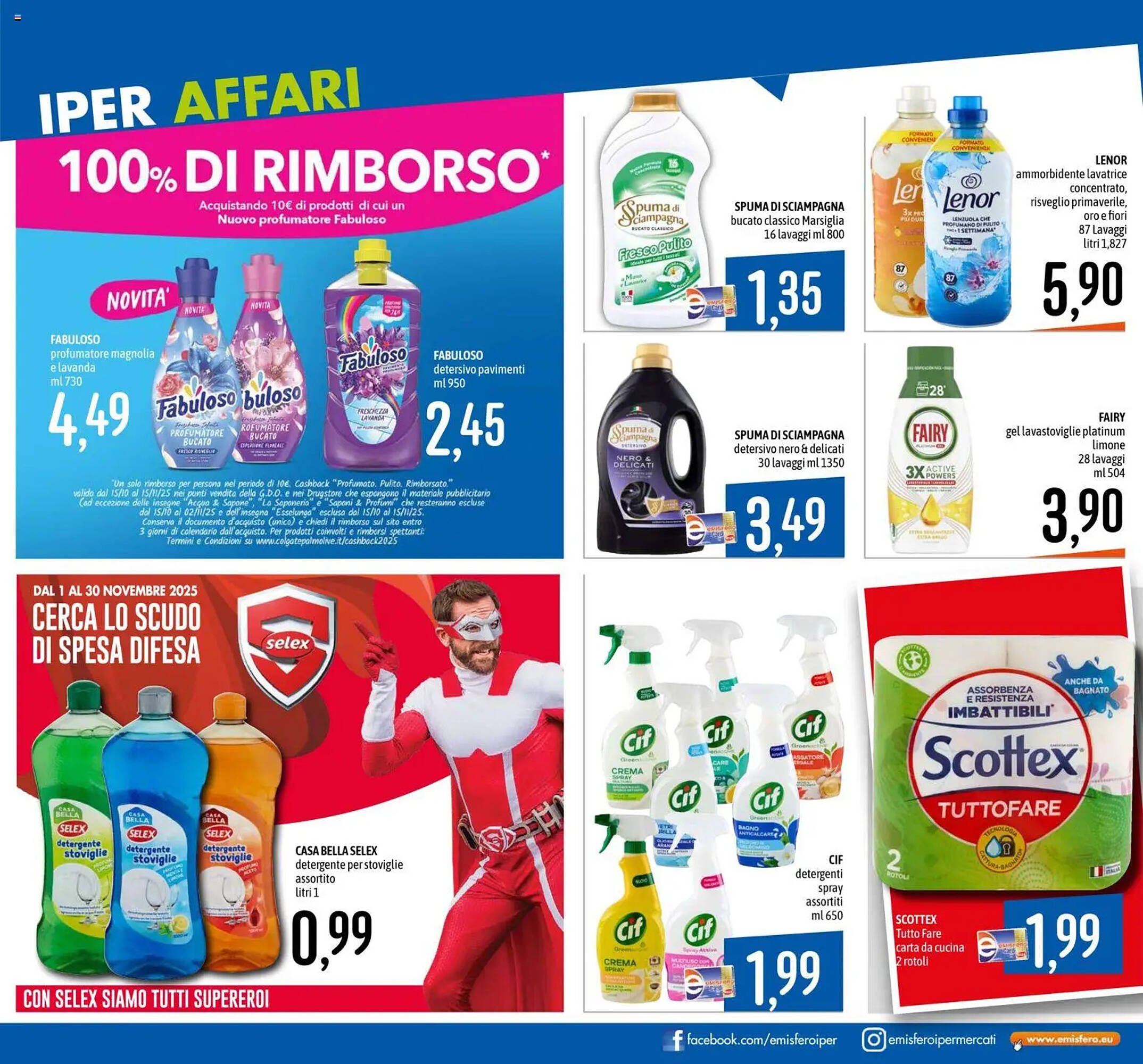 Volantino Emisfero (2025-10-30 - 2025-11-12)