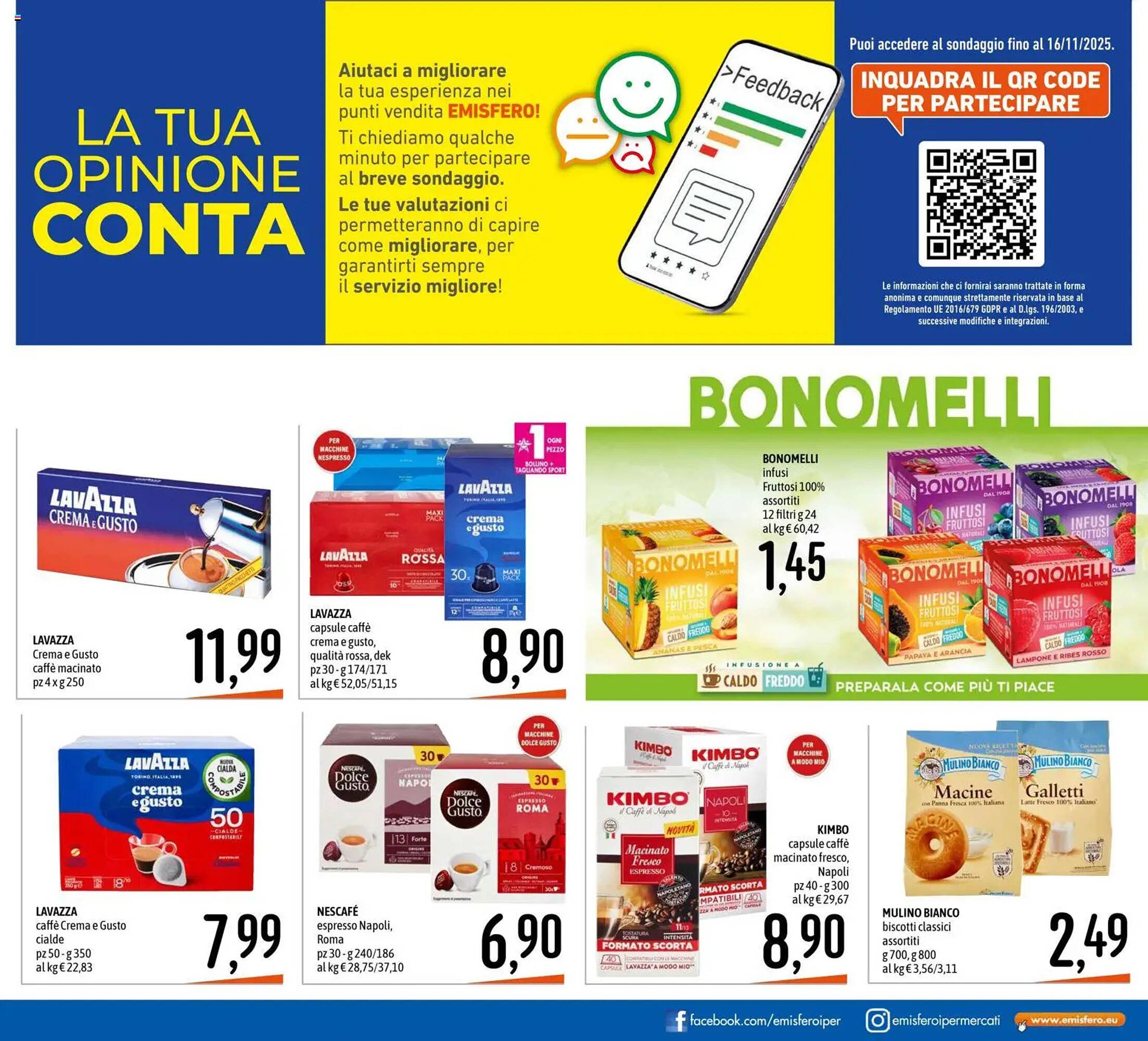 Volantino Emisfero (2025-10-30 - 2025-11-12)