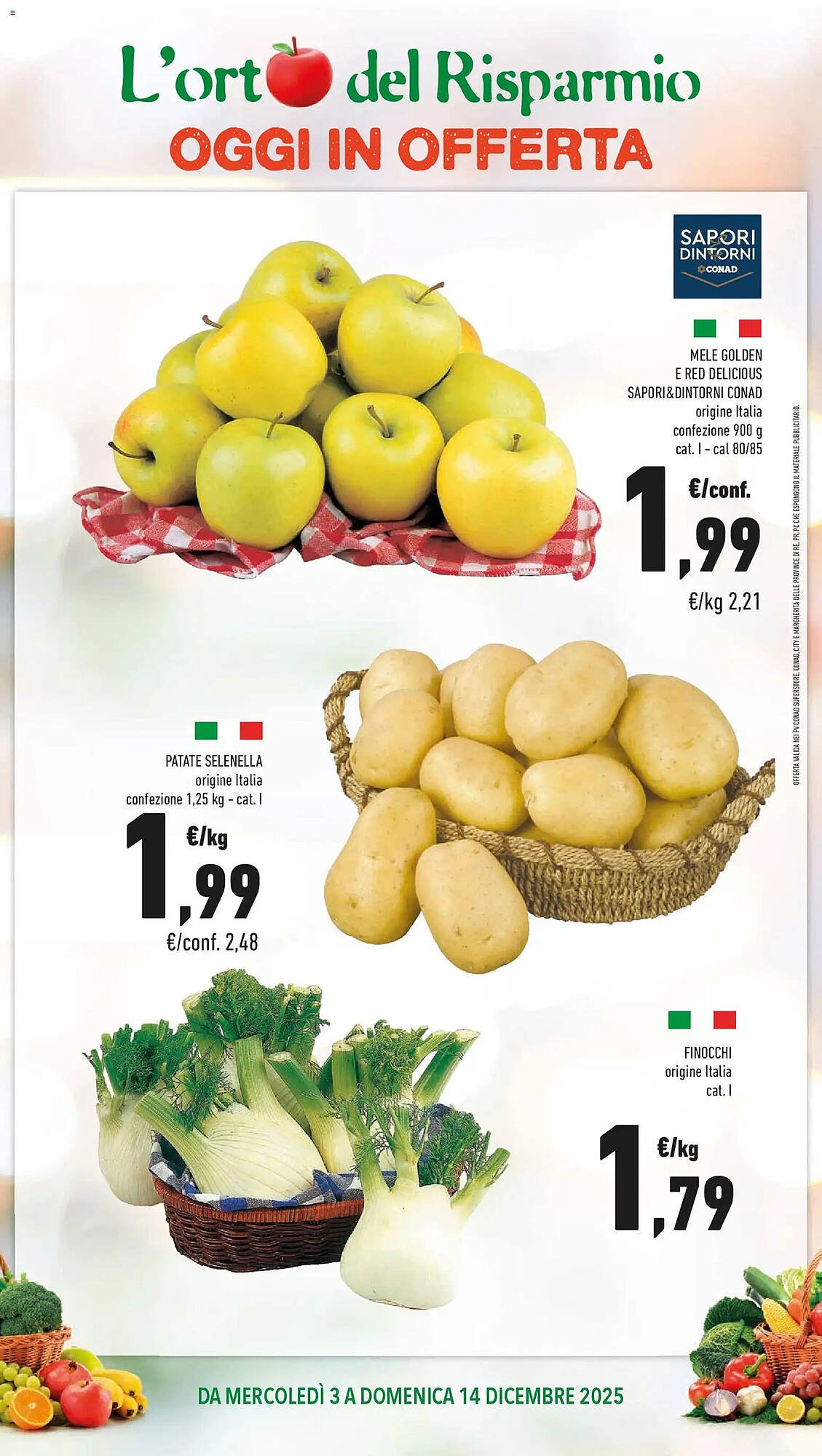 Volantino Conad (2025-12-03 - 2025-12-14)