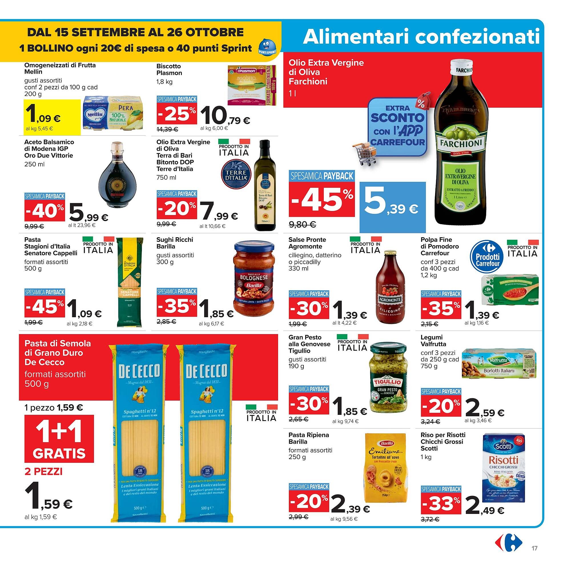 Volantino Carrefour (2025-09-26 - 2025-10-09)