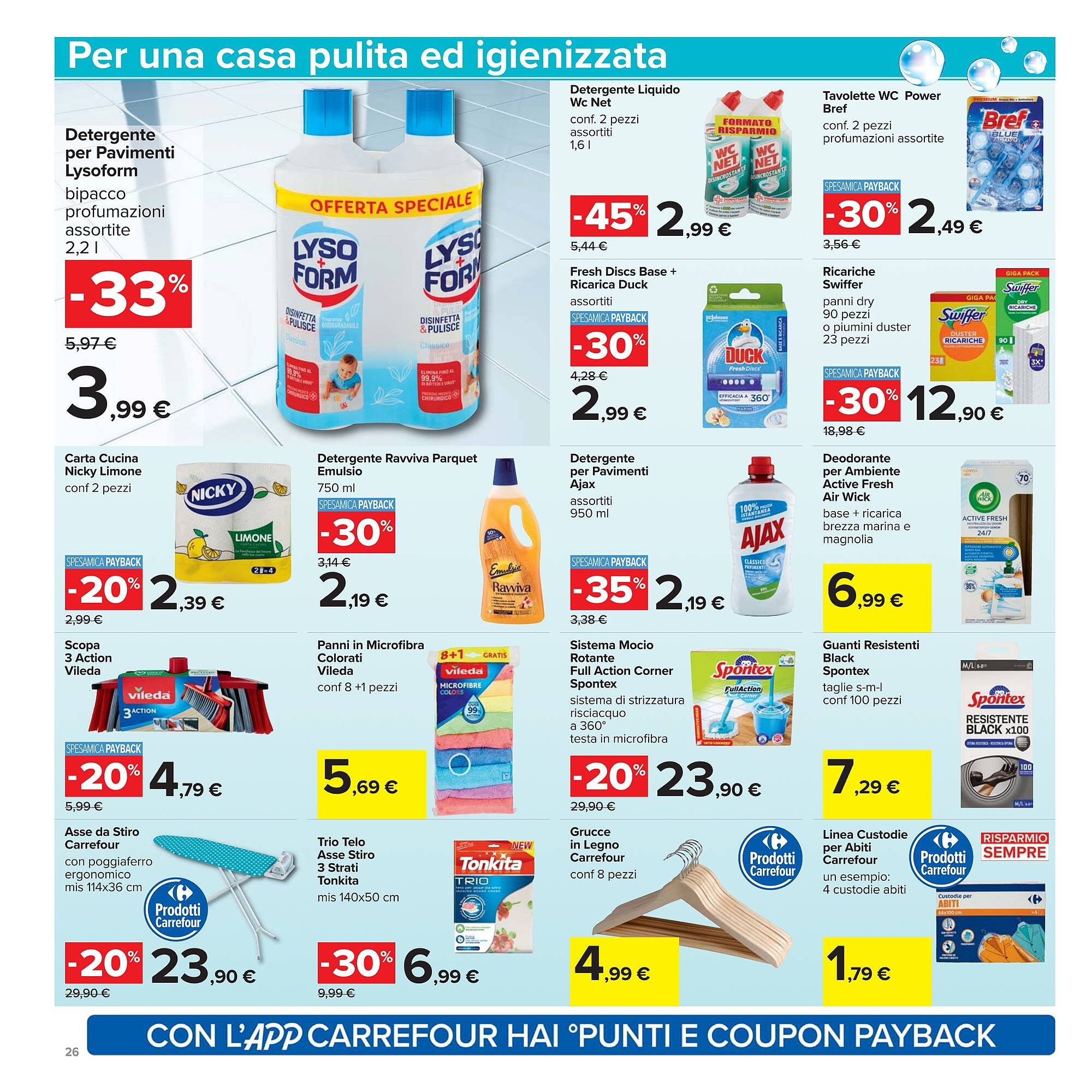 Volantino Carrefour (2025-09-26 - 2025-10-09)
