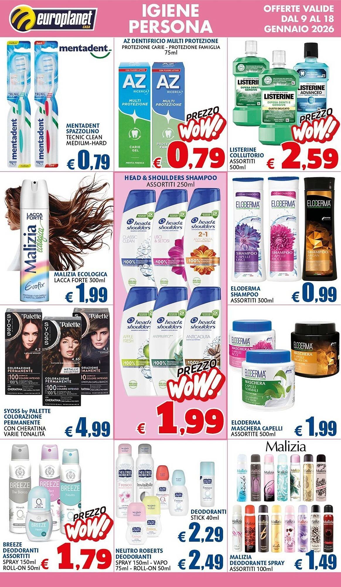 Volantino Europlanet Casa (2026-01-09 - 2026-01-18)