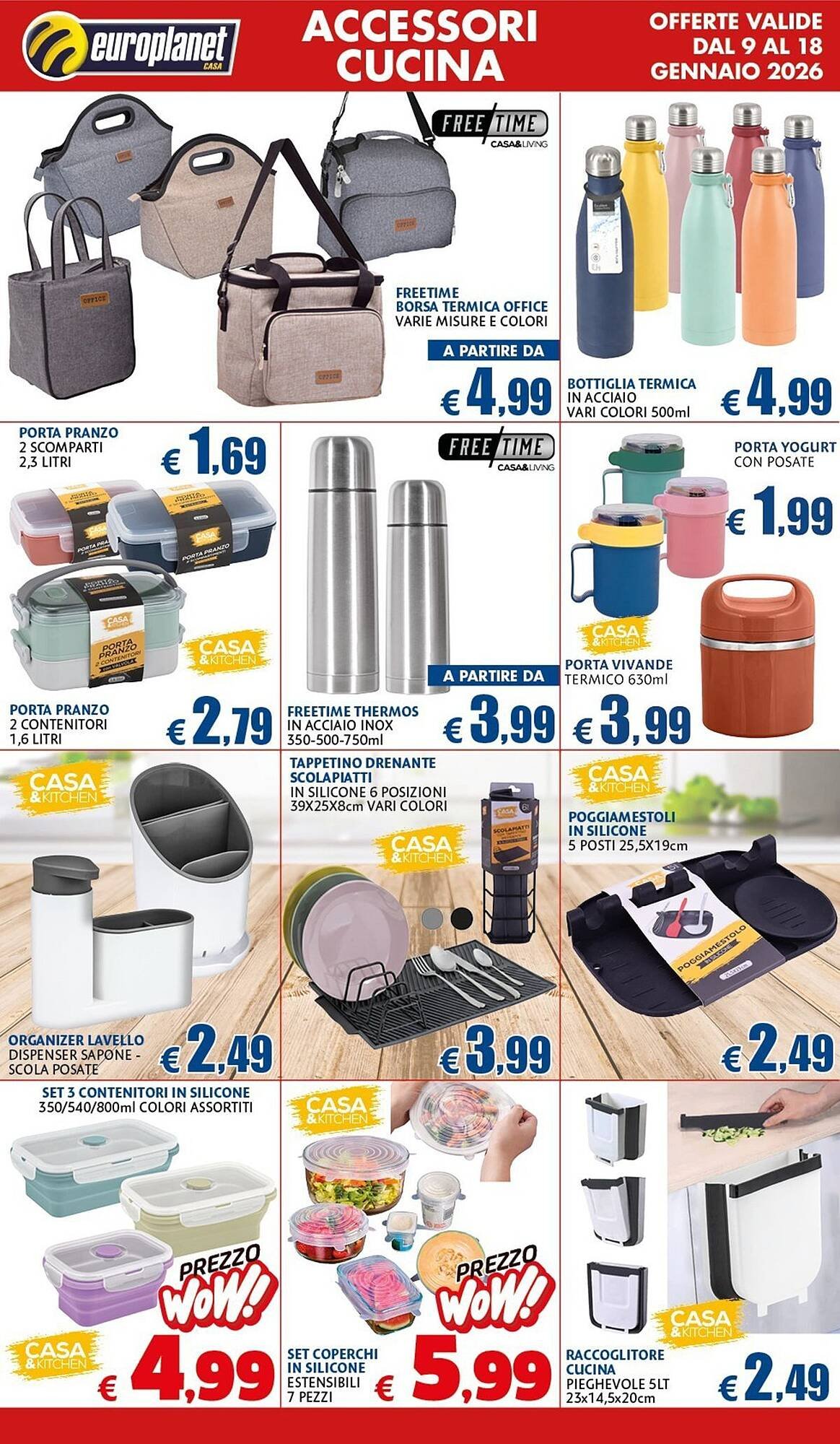 Volantino Europlanet Casa (2026-01-09 - 2026-01-18)