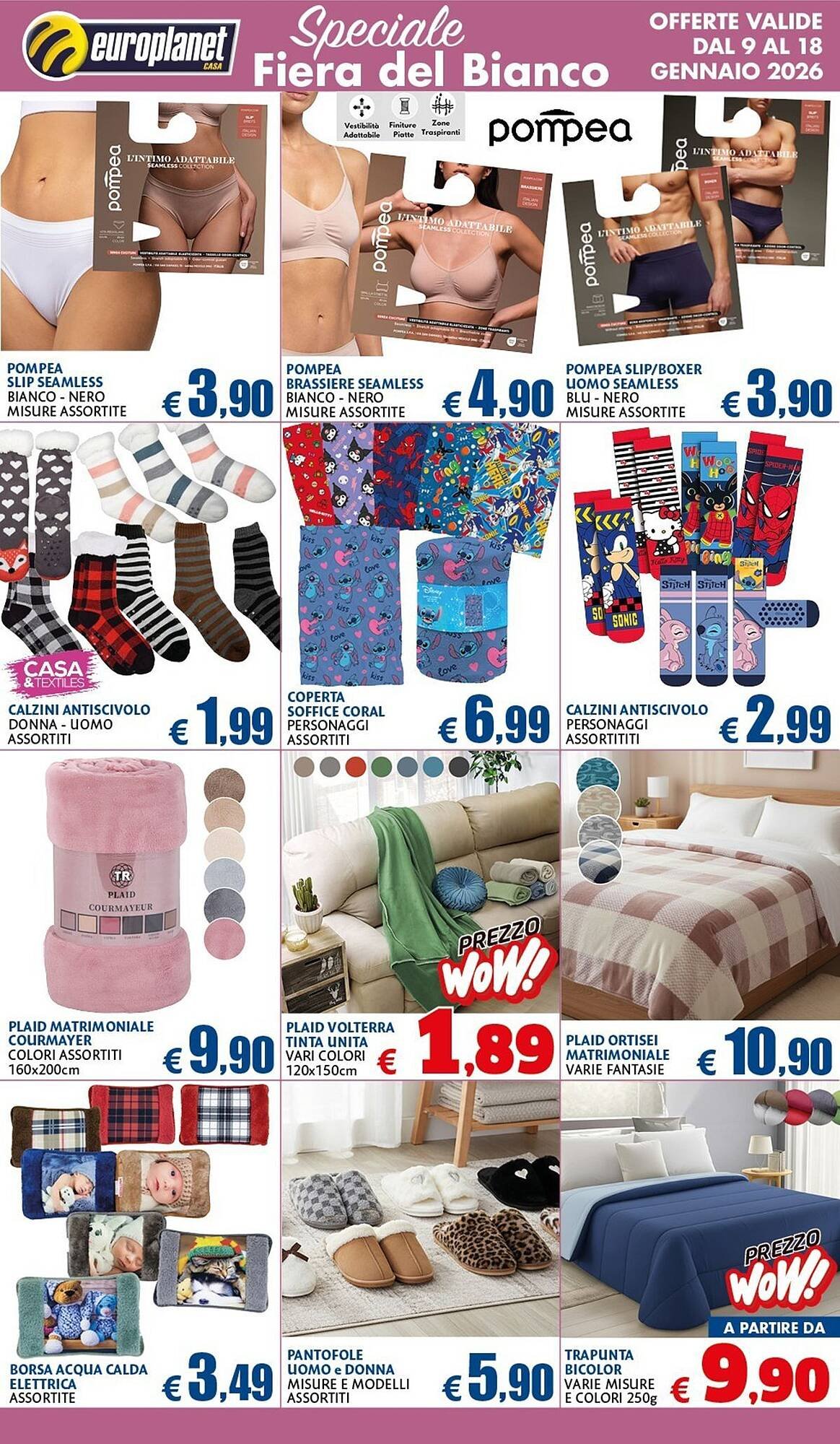 Volantino Europlanet Casa (2026-01-09 - 2026-01-18)