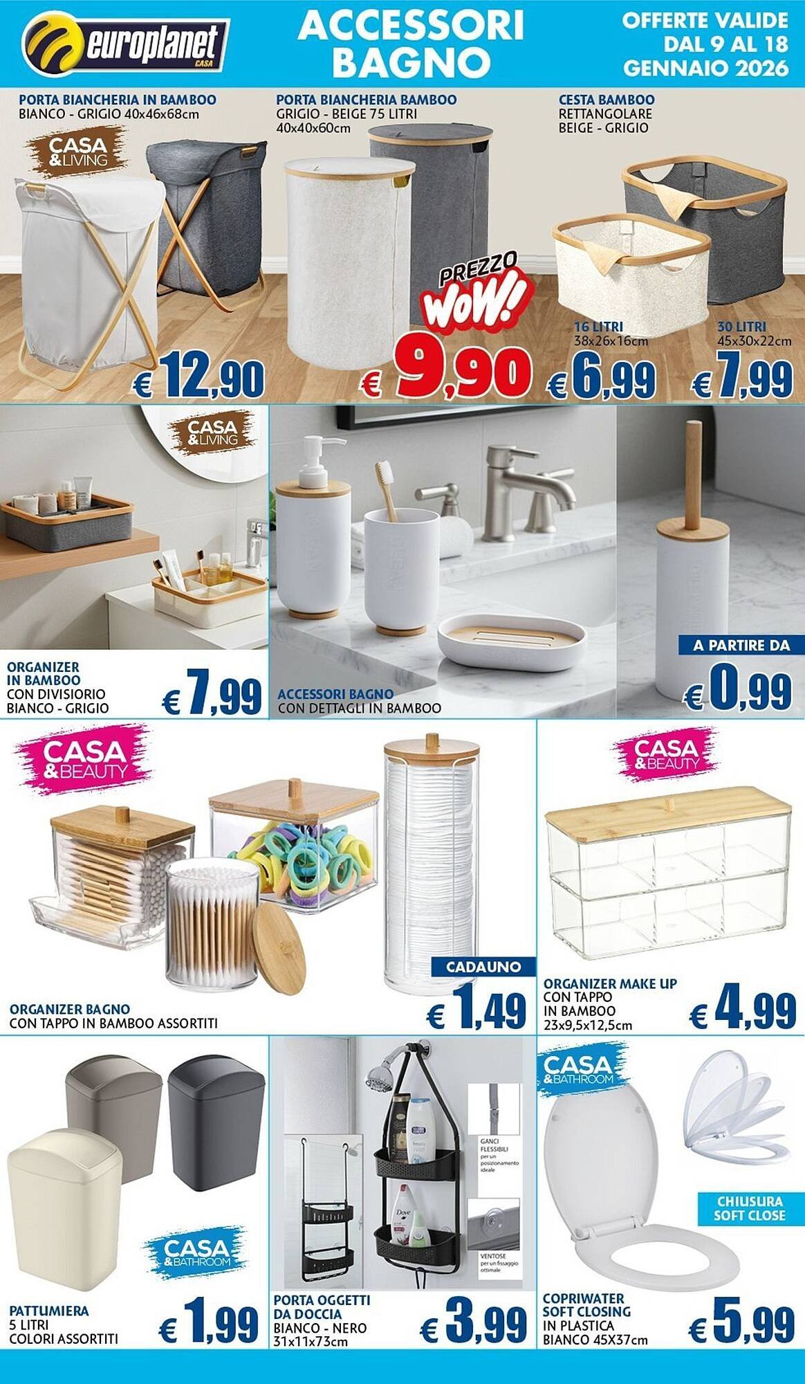 Volantino Europlanet Casa (2026-01-09 - 2026-01-18)