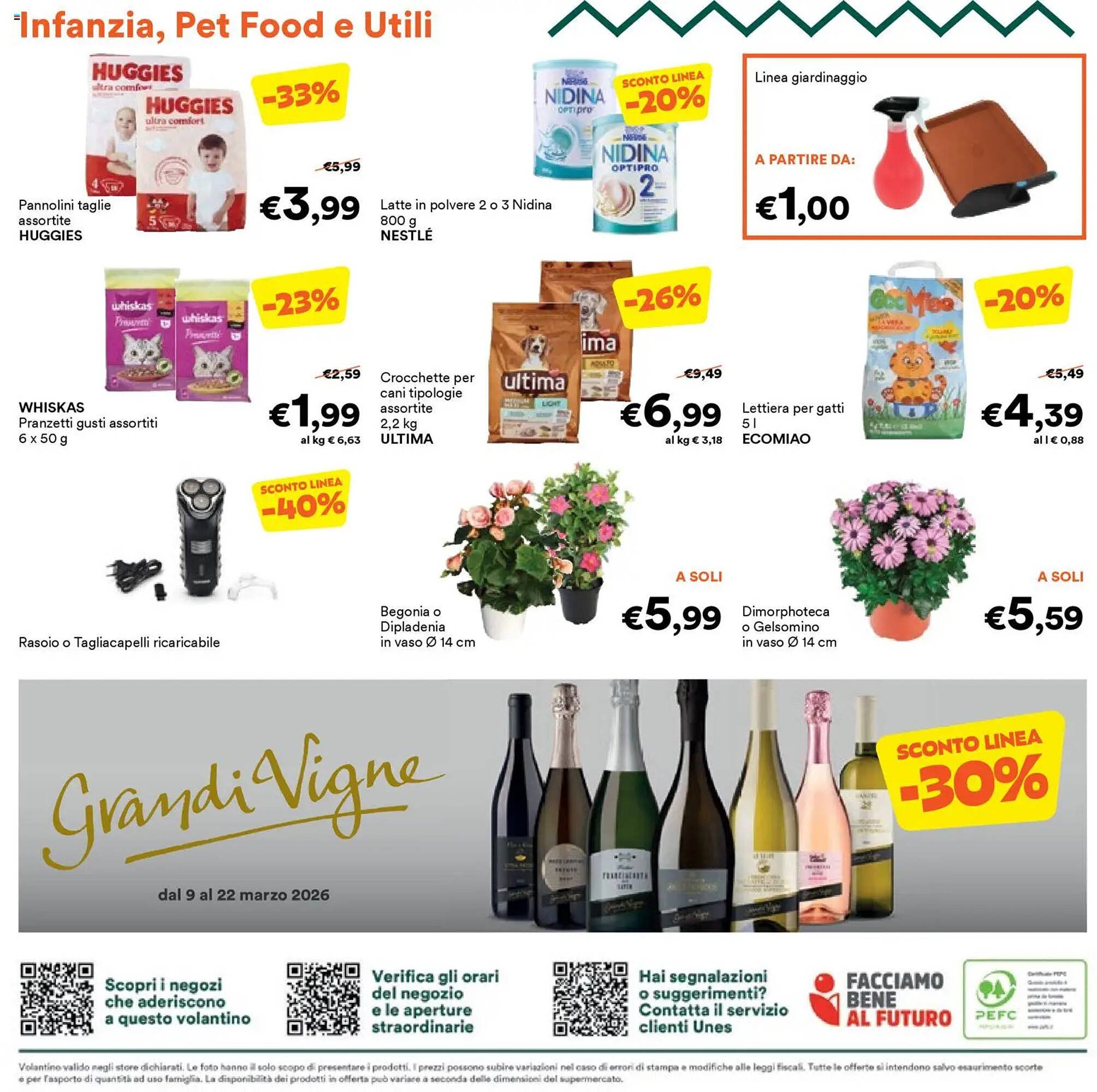 Volantino Unes (2026-03-09 - 2026-03-22)