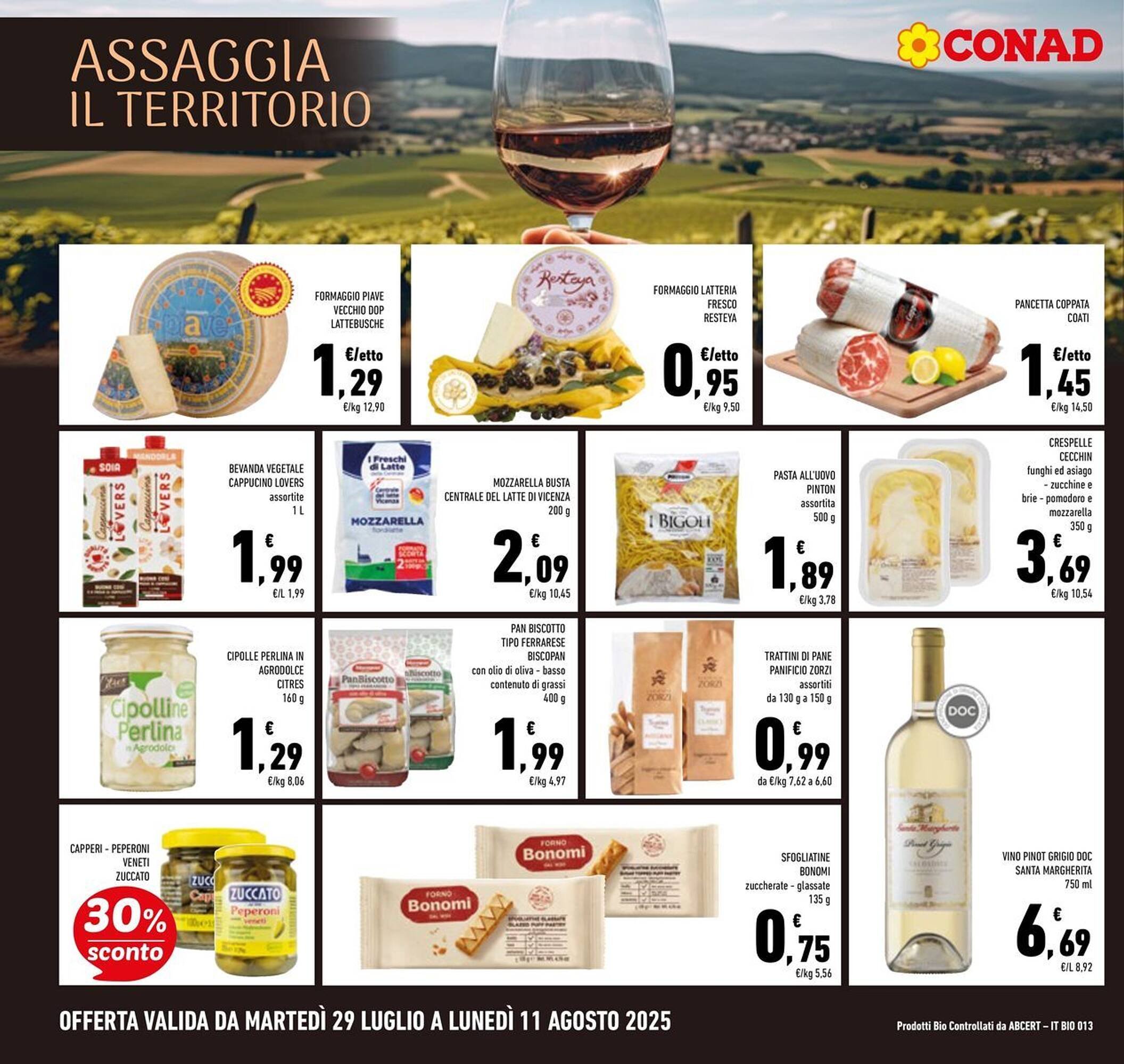 Volantino Conad (2025-07-29 - 2025-08-11)