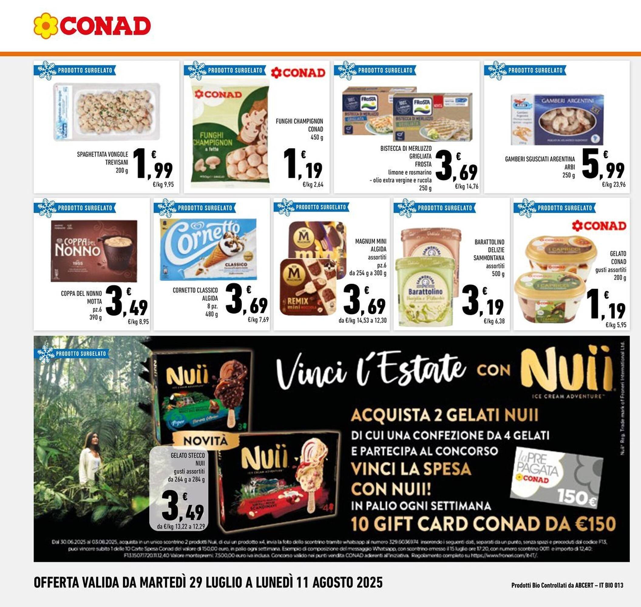 Volantino Conad (2025-07-29 - 2025-08-11)