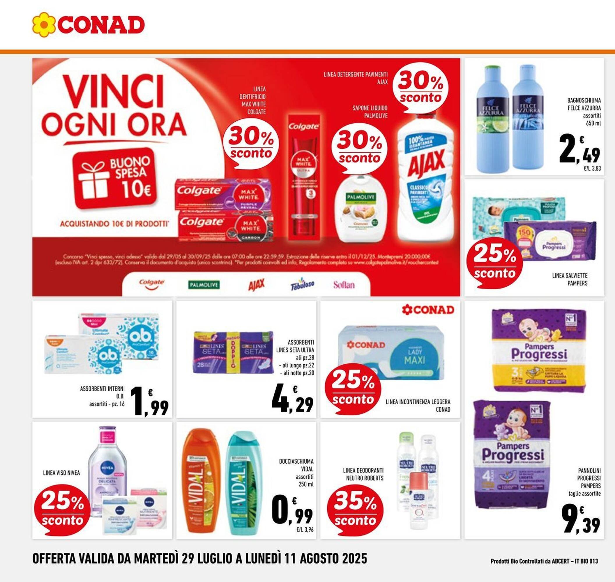 Volantino Conad (2025-07-29 - 2025-08-11)