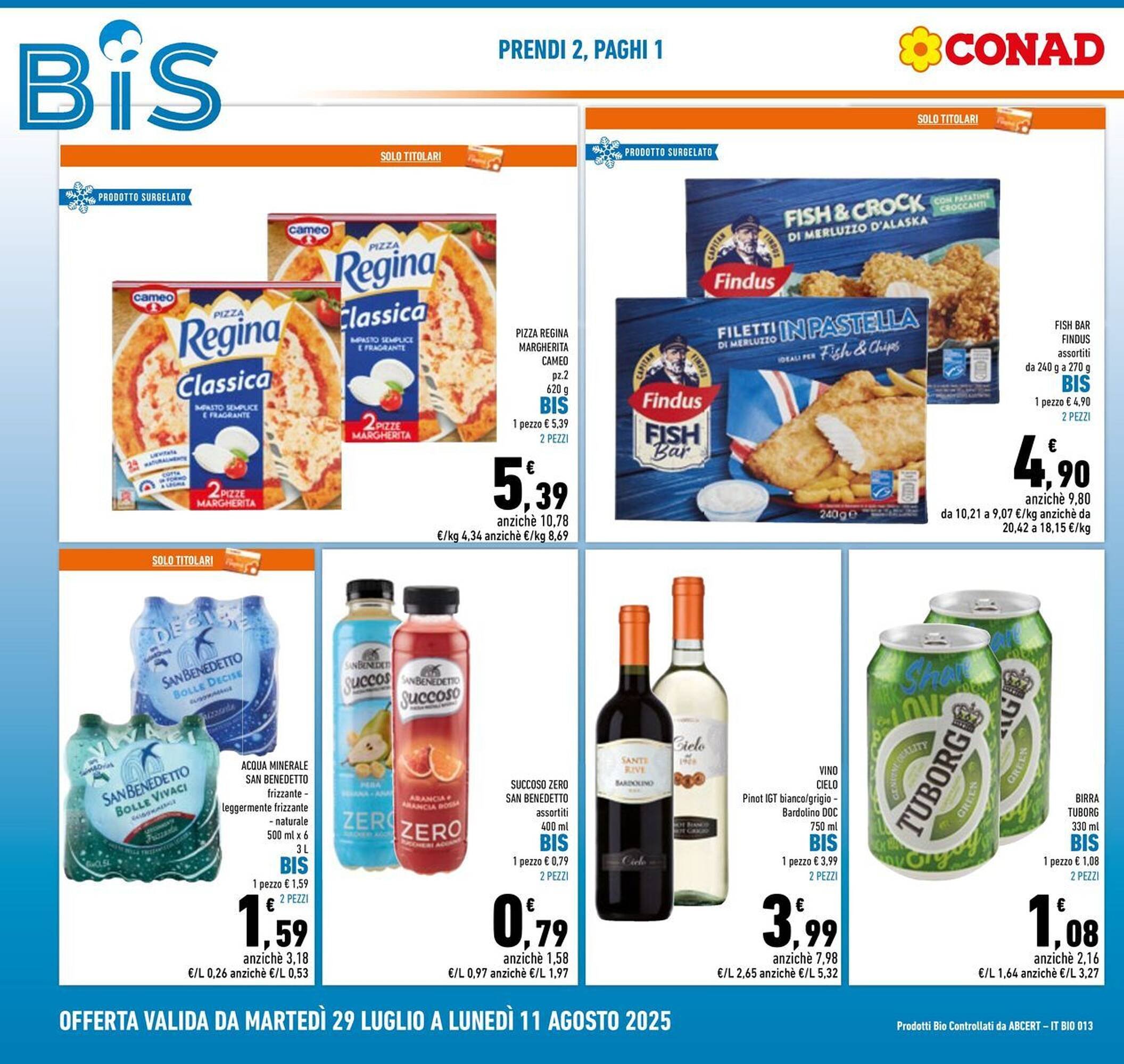 Volantino Conad (2025-07-29 - 2025-08-11)