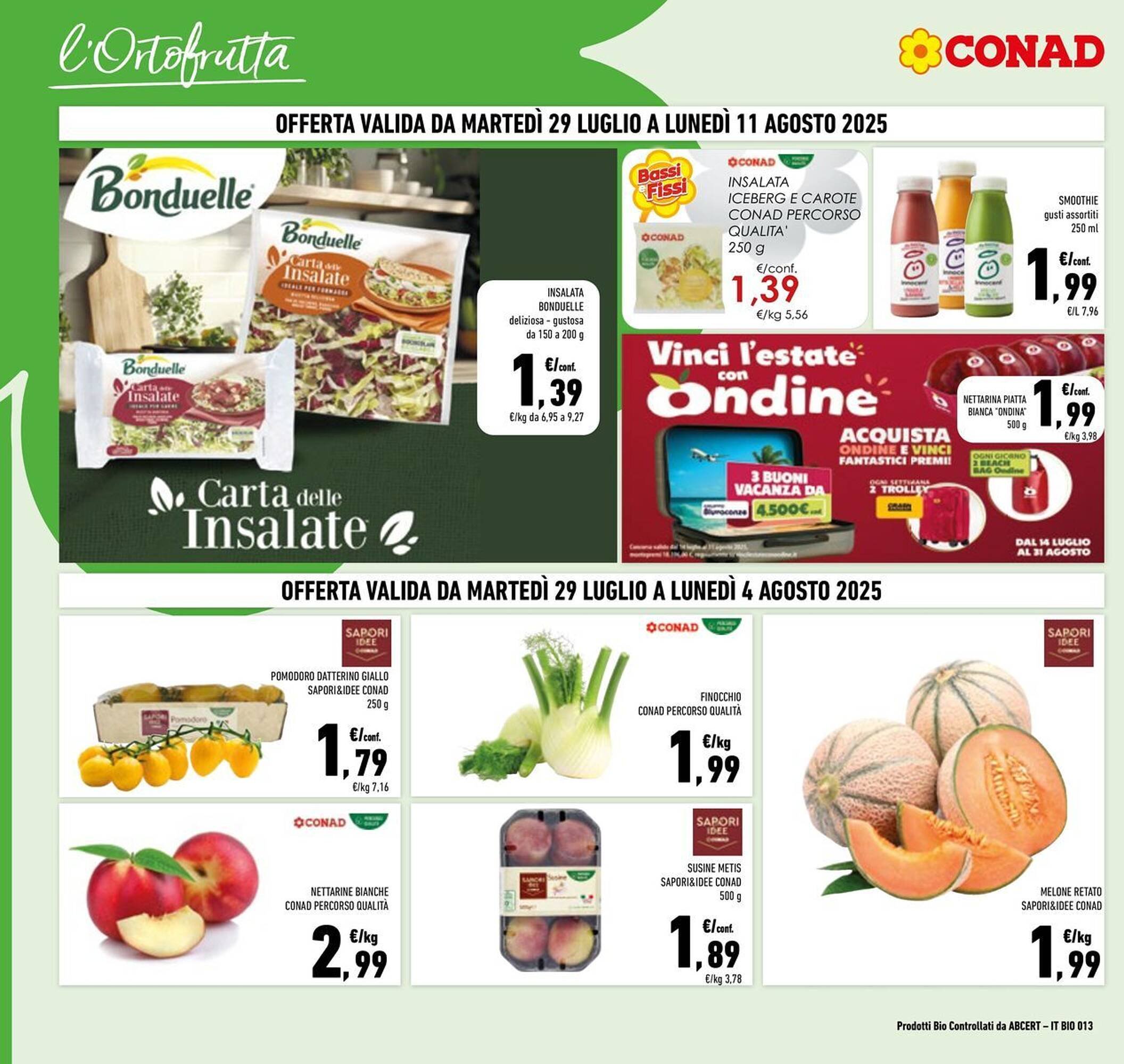 Volantino Conad (2025-07-29 - 2025-08-11)