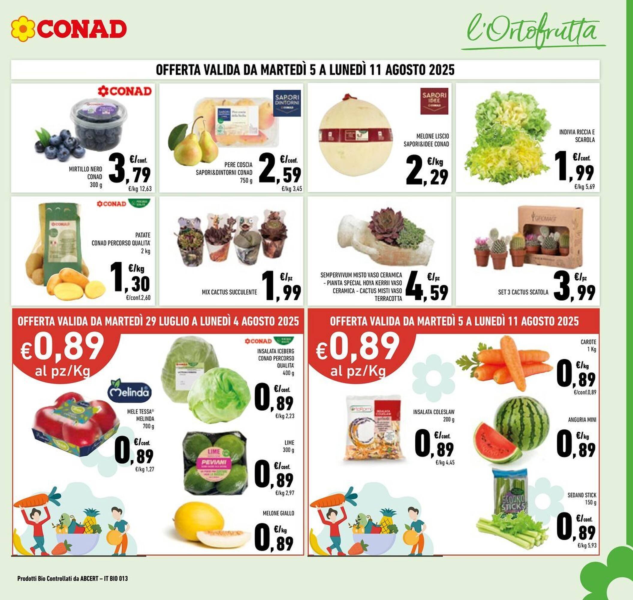 Volantino Conad (2025-07-29 - 2025-08-11)