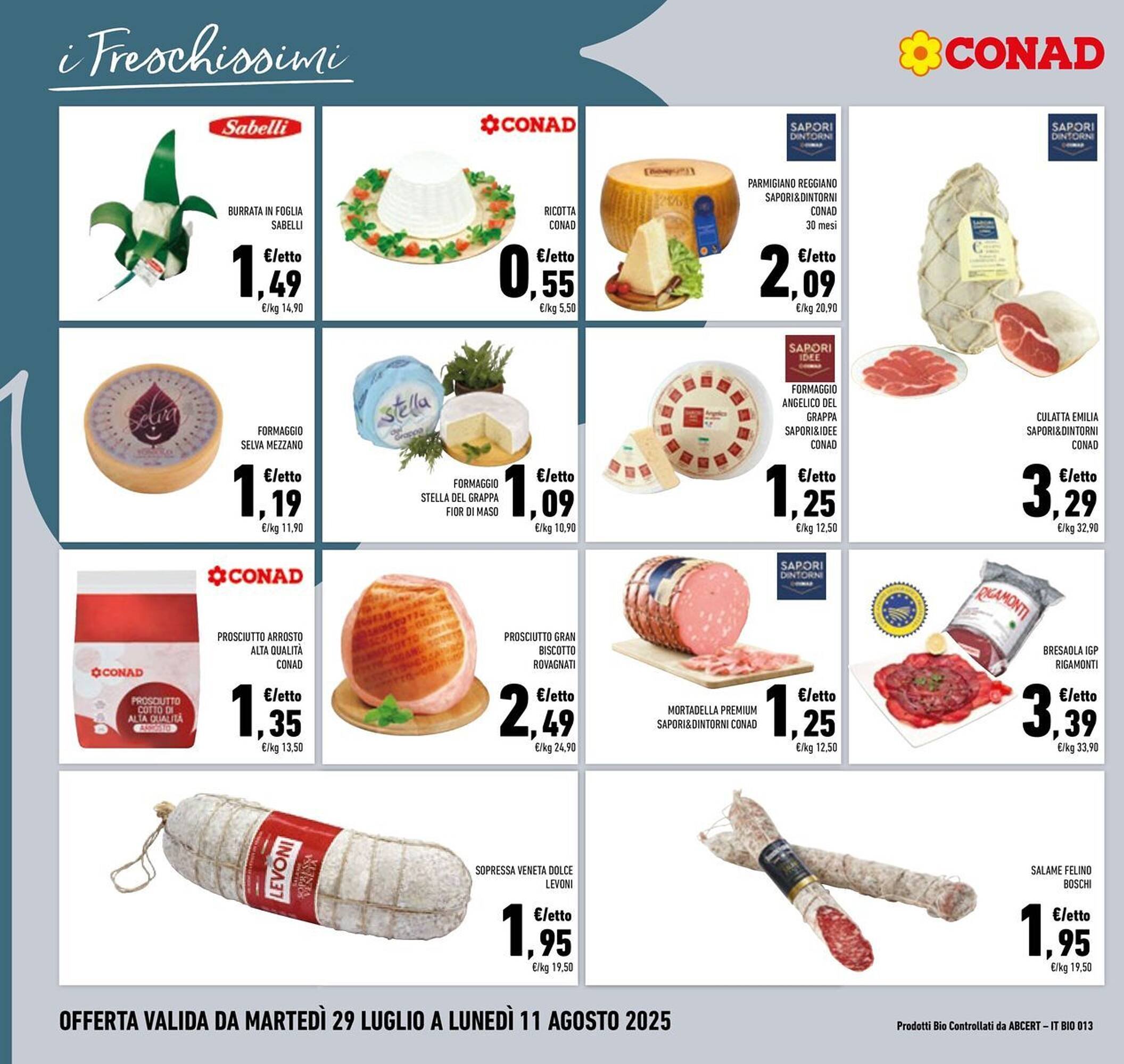 Volantino Conad (2025-07-29 - 2025-08-11)