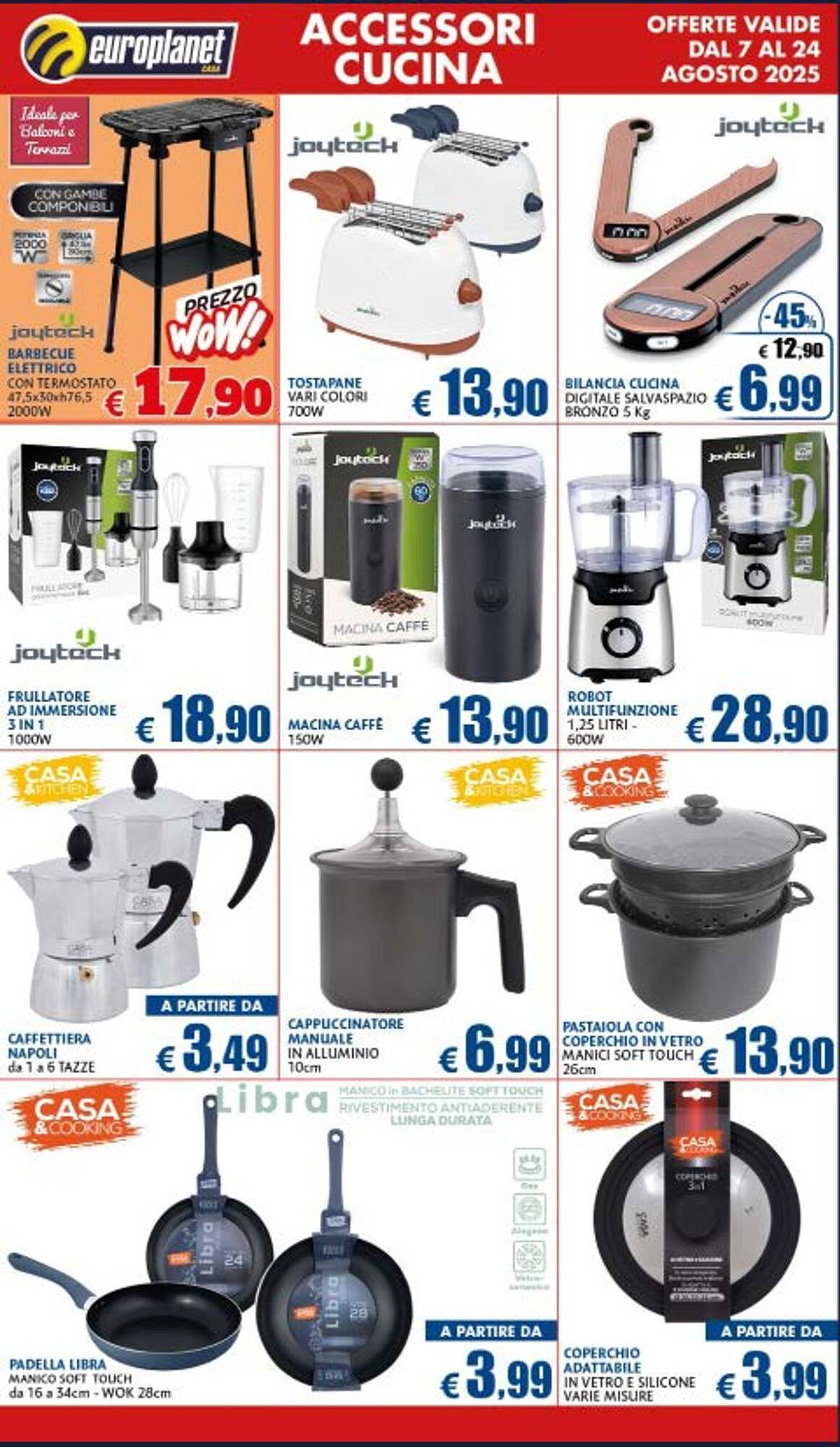 Volantino Europlanet Casa (2025-08-07 - 2025-08-24)