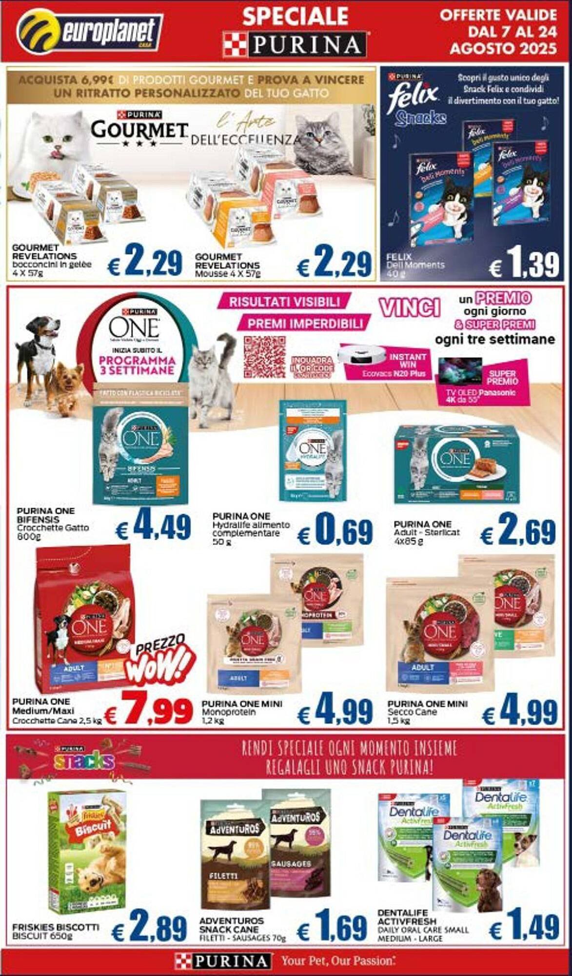 Volantino Europlanet Casa (2025-08-07 - 2025-08-24)