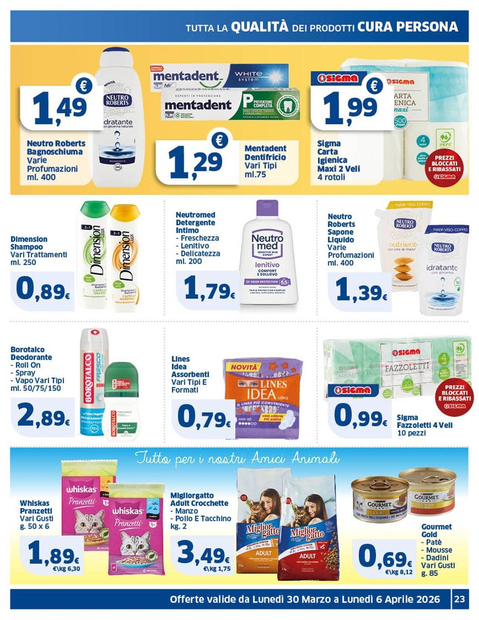 Volantino Sigma (2026-03-30 - 2026-04-06)