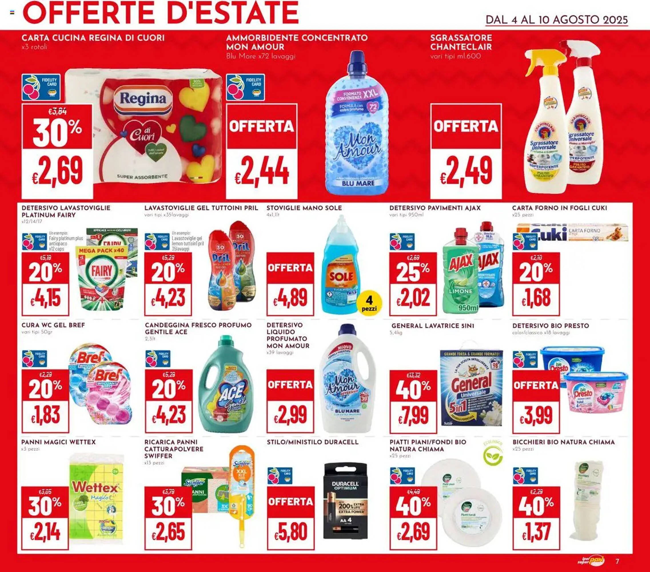 Volantino Pan (2025-08-04 - 2025-08-10)