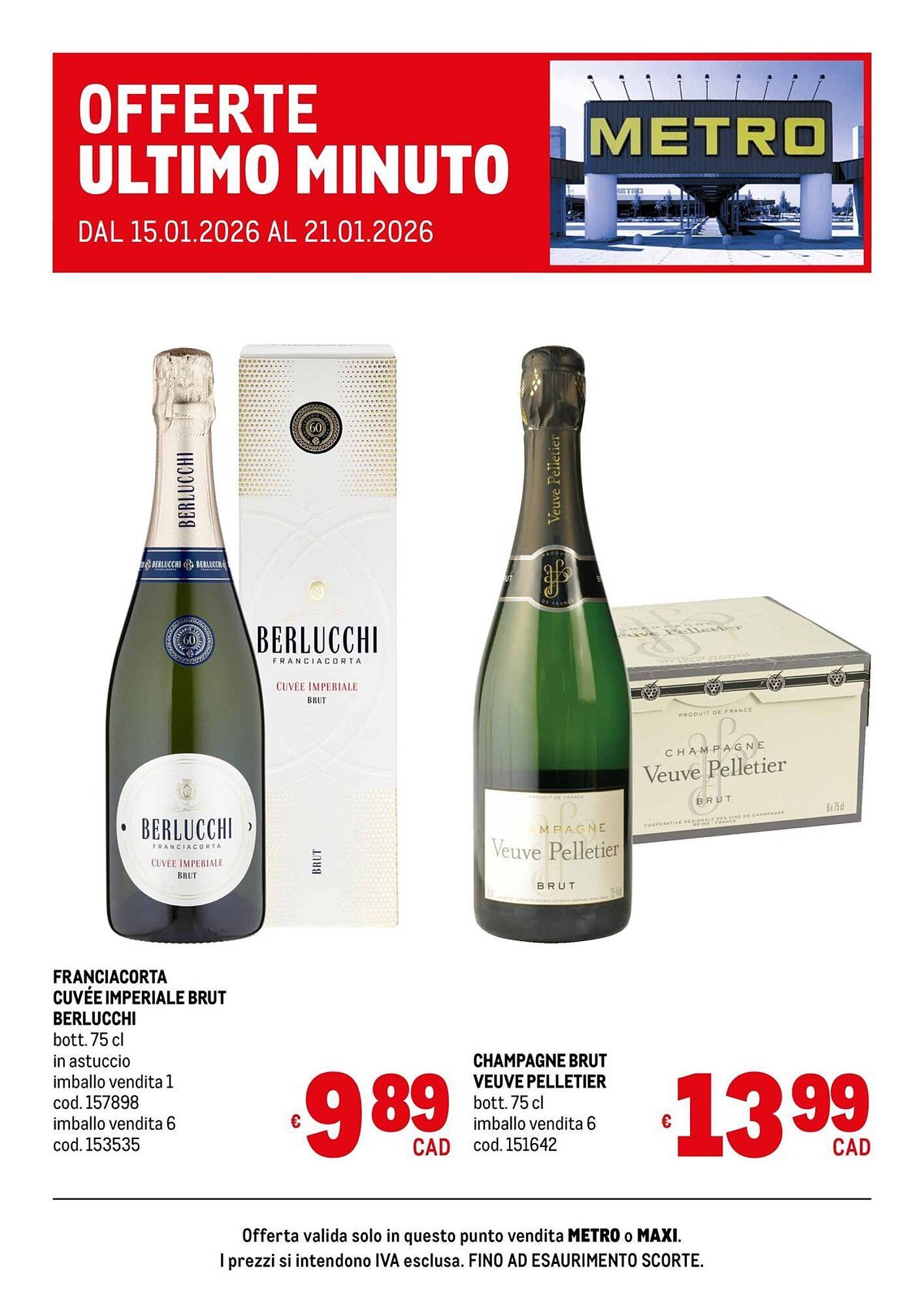 Volantino Metro (2026-01-19 - 2026-01-21)