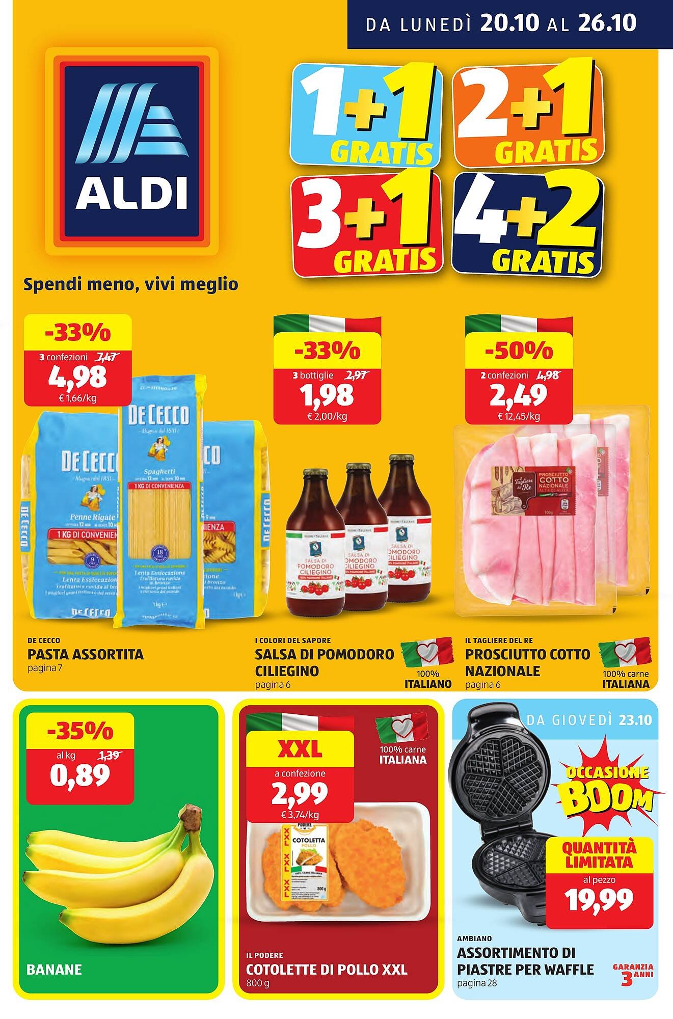 Volantino ALDI (2025-10-20 - 2025-10-26)