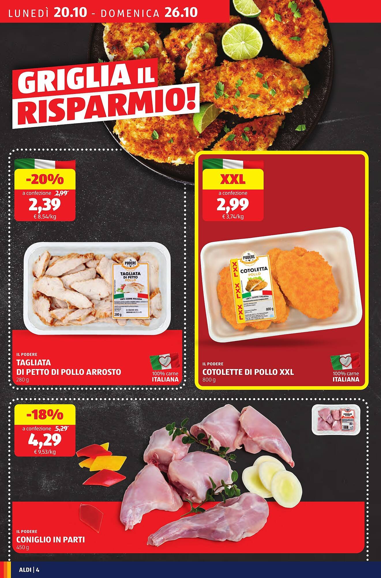 Volantino ALDI (2025-10-20 - 2025-10-26)