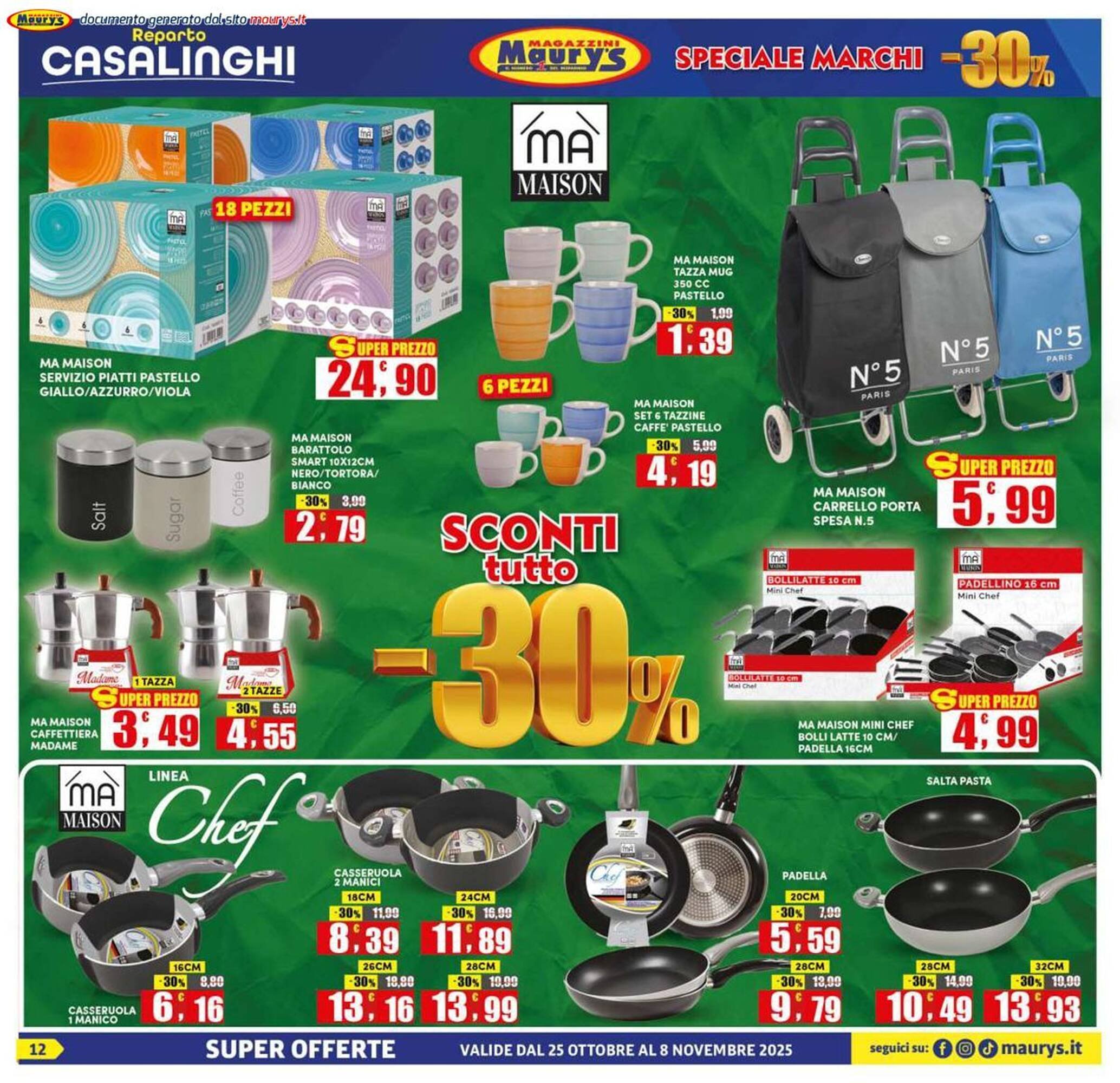 Volantino Maury&#039;s (2025-10-25 - 2025-11-08)