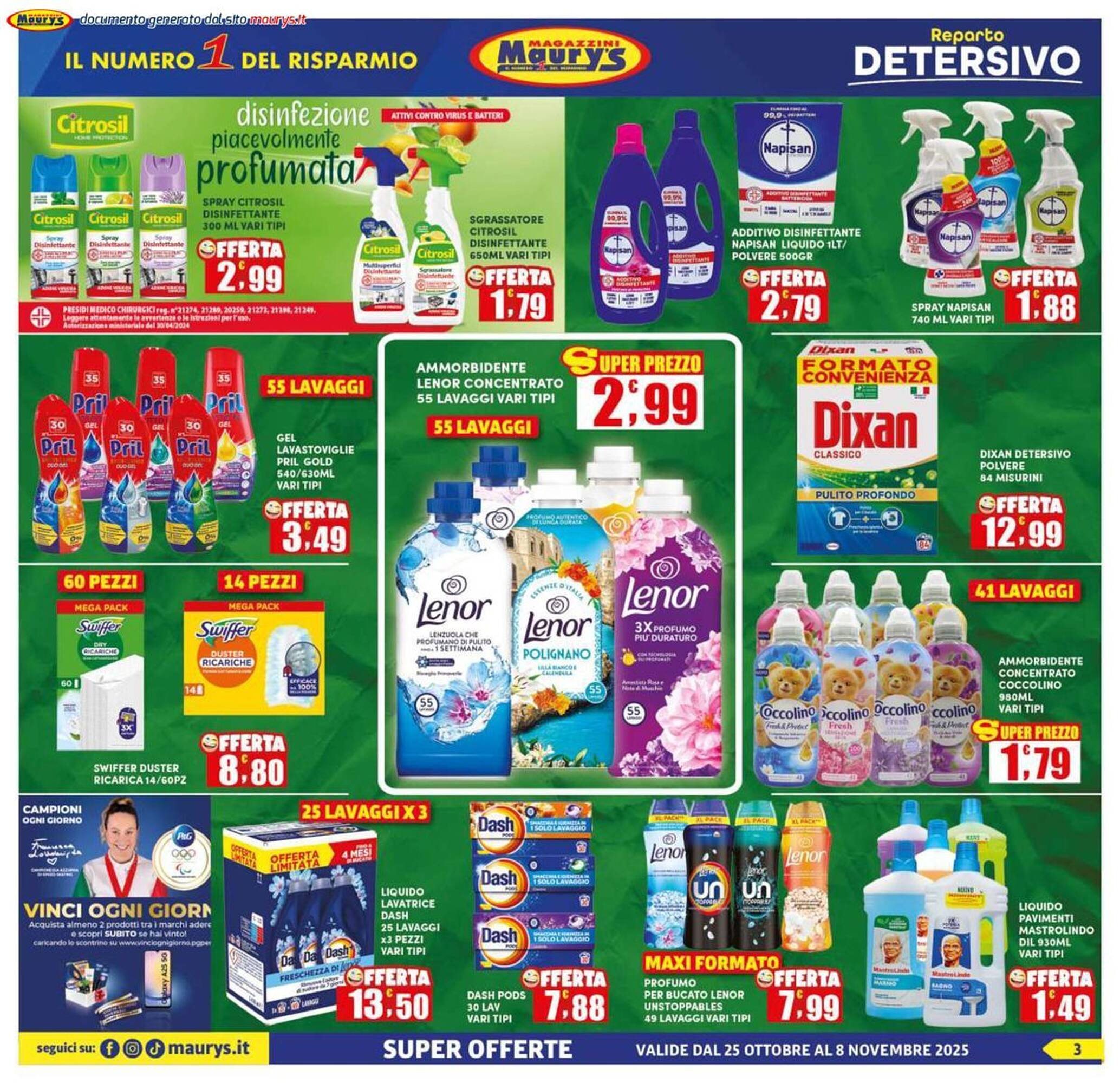 Volantino Maury&#039;s (2025-10-25 - 2025-11-08)