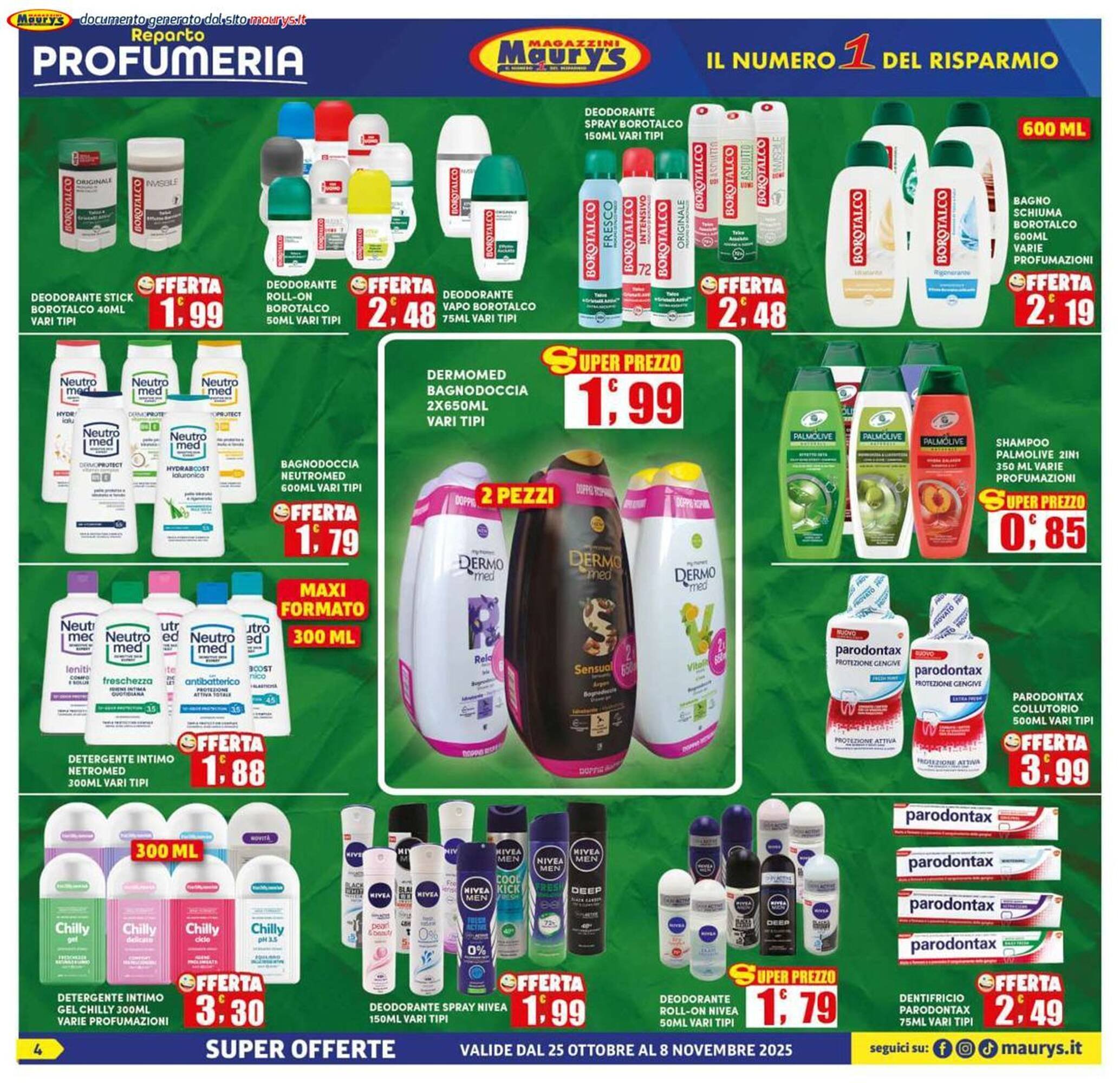 Volantino Maury&#039;s (2025-10-25 - 2025-11-08)