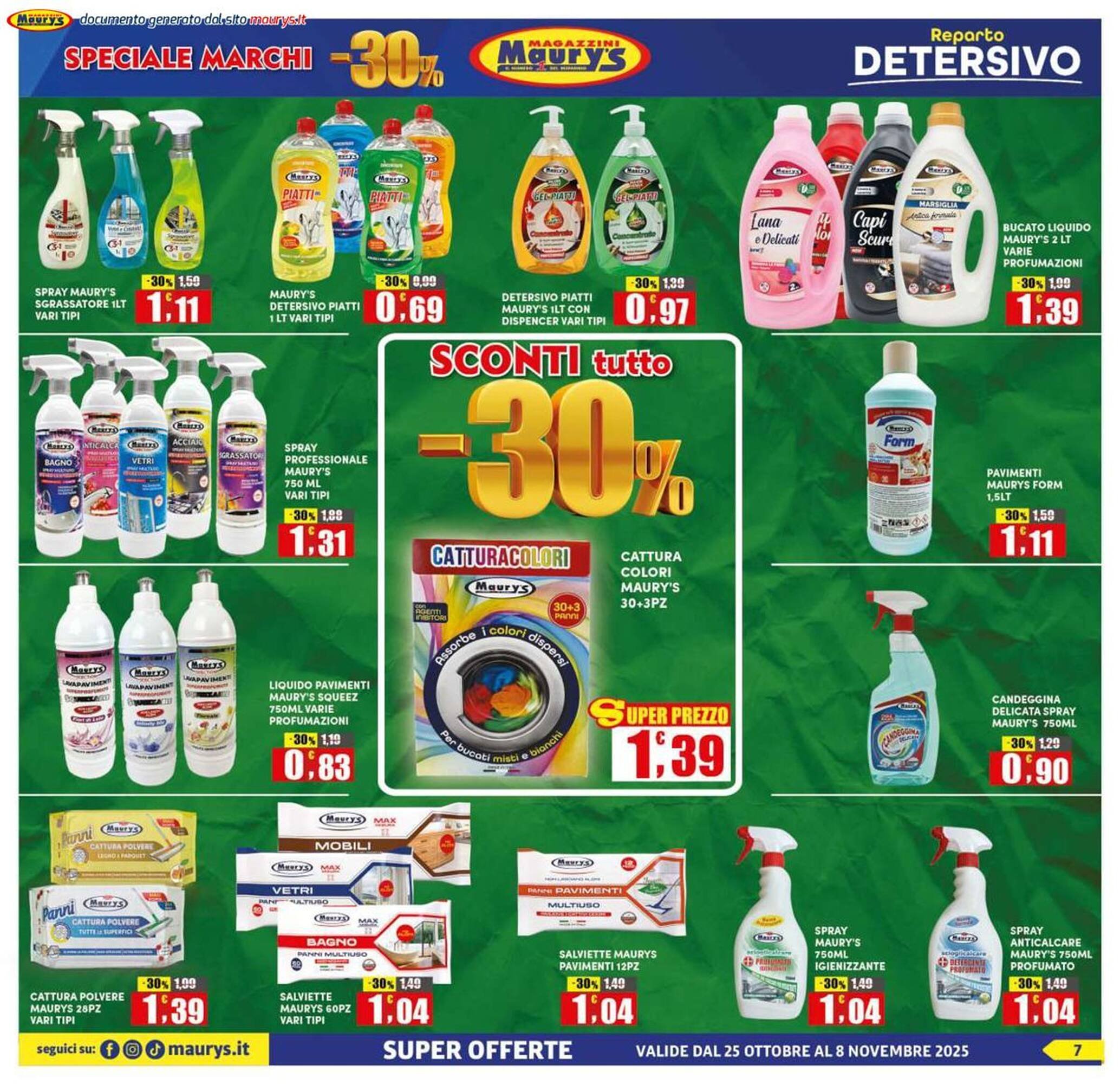 Volantino Maury&#039;s (2025-10-25 - 2025-11-08)