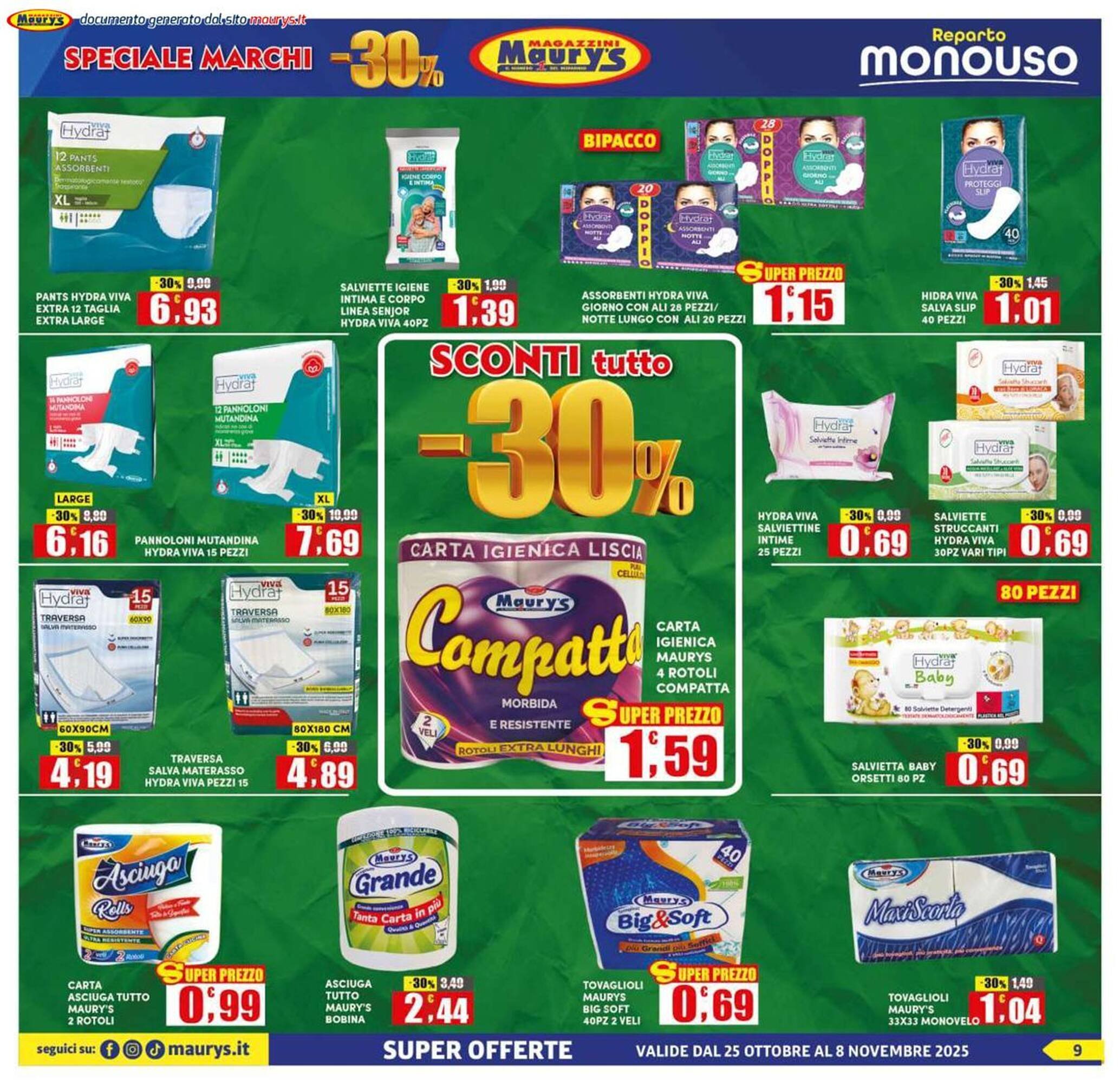 Volantino Maury&#039;s (2025-10-25 - 2025-11-08)