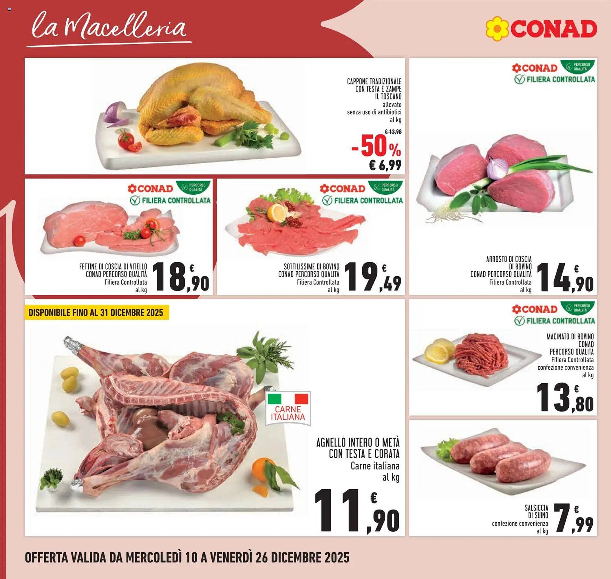 Volantino Conad (2025-12-10 - 2025-12-26)