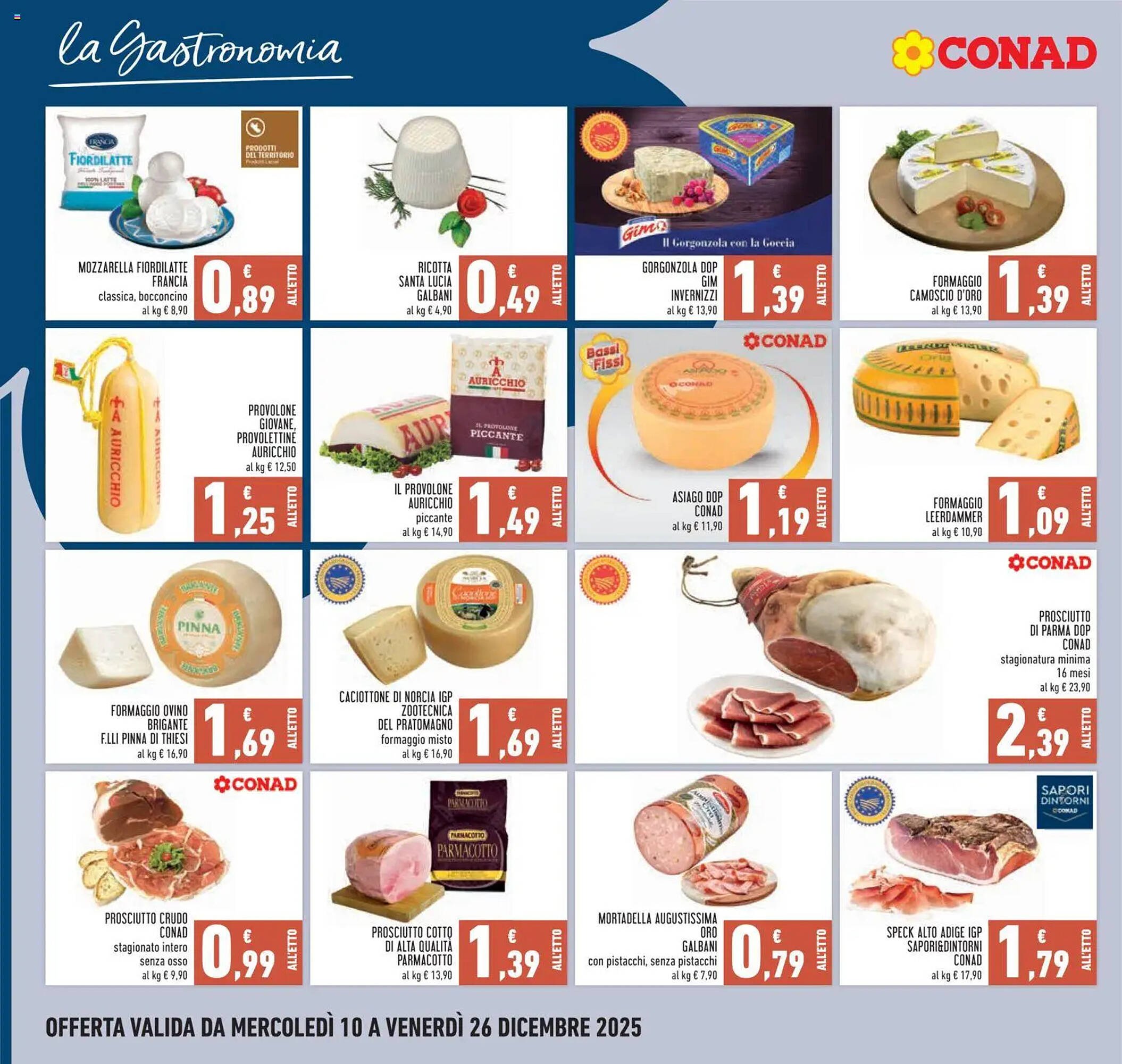 Volantino Conad (2025-12-10 - 2025-12-26)