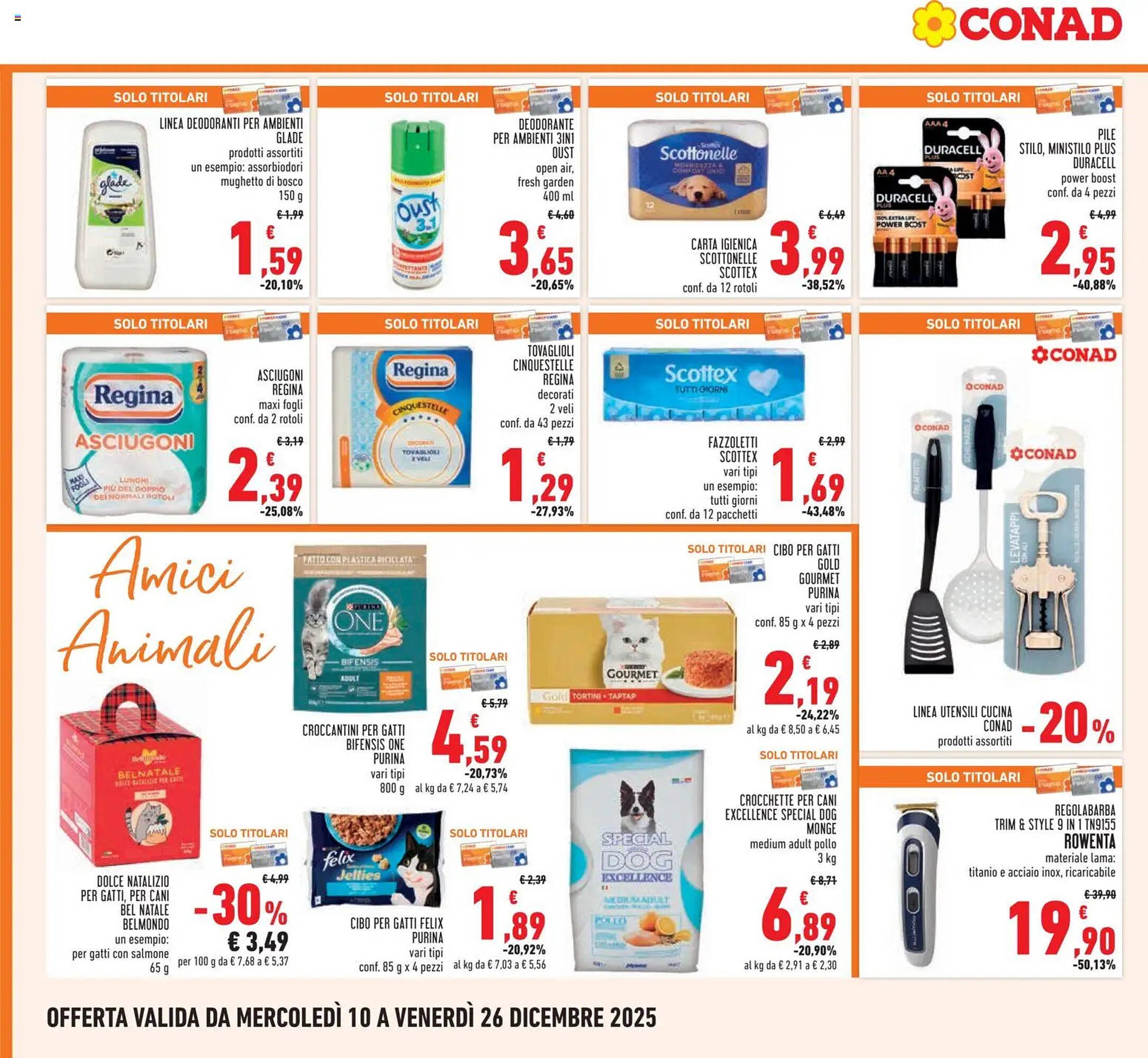Volantino Conad (2025-12-10 - 2025-12-26)