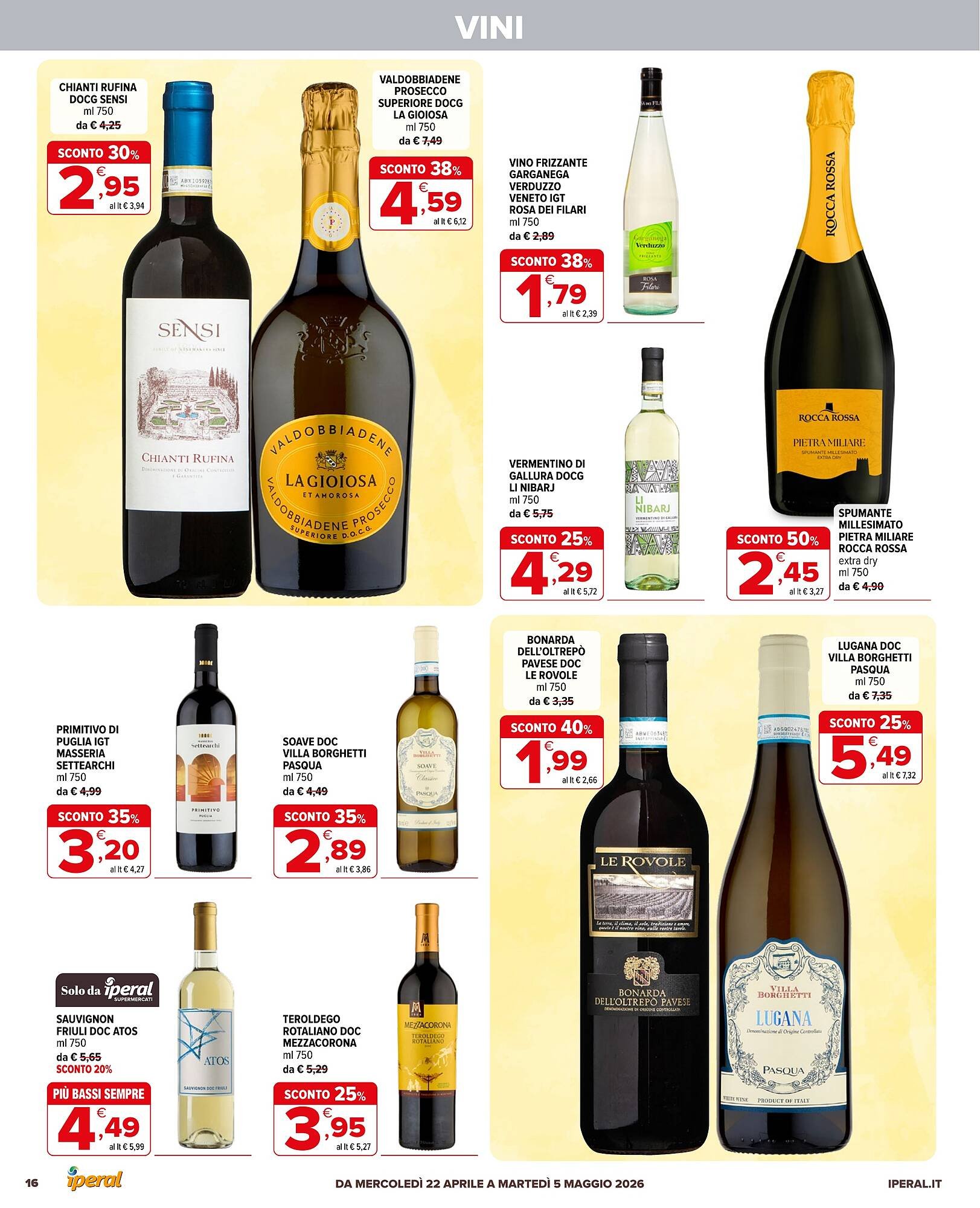 Volantino Iperal (2026-04-22 - 2026-05-05)