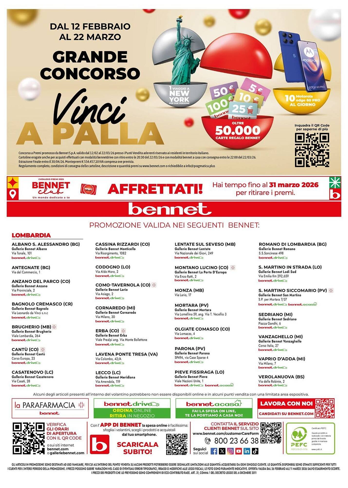 Volantino Bennet (2026-02-26 - 2026-03-11)