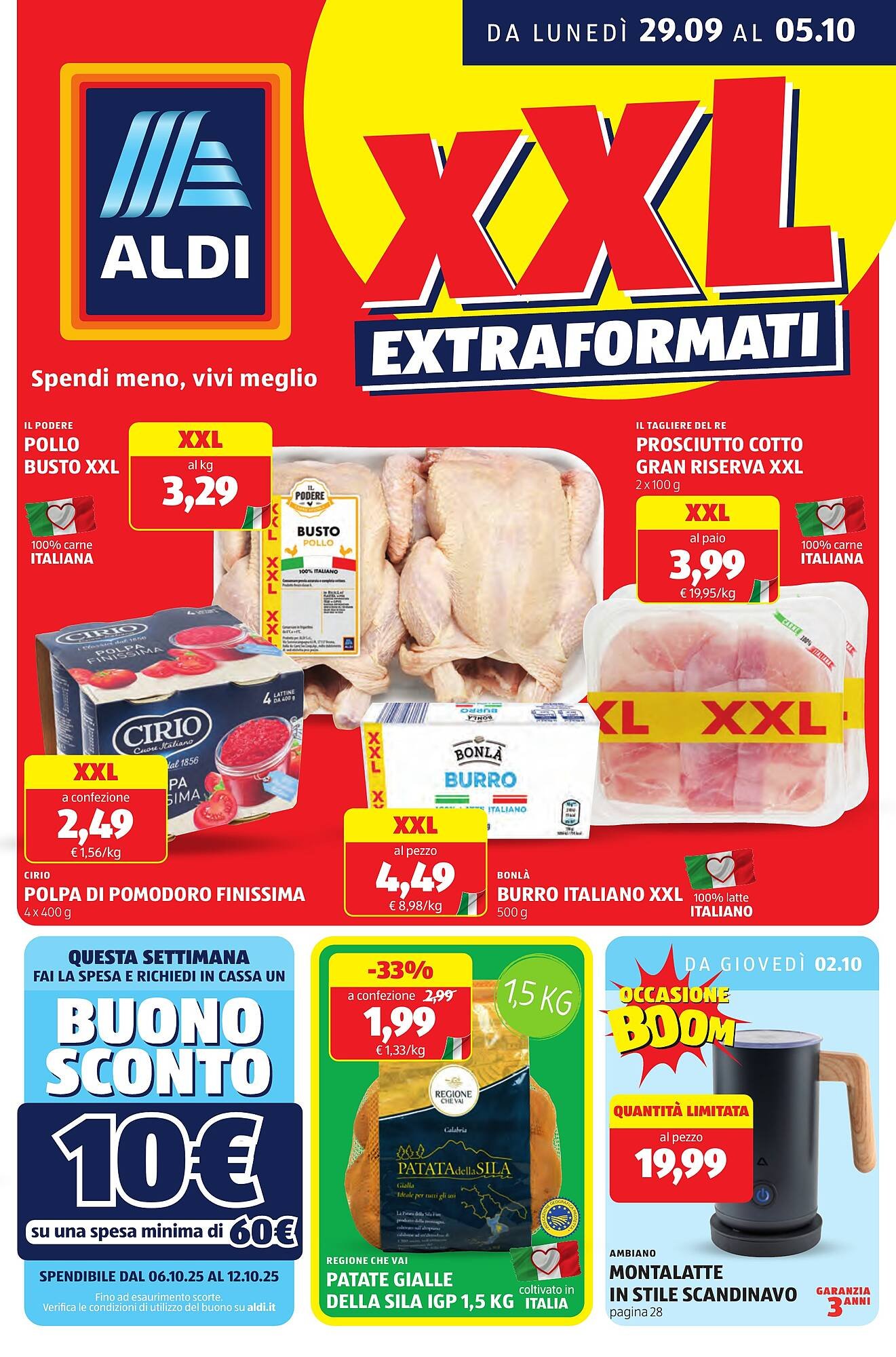 Volantino ALDI (2025-09-29 - 2025-10-05)
