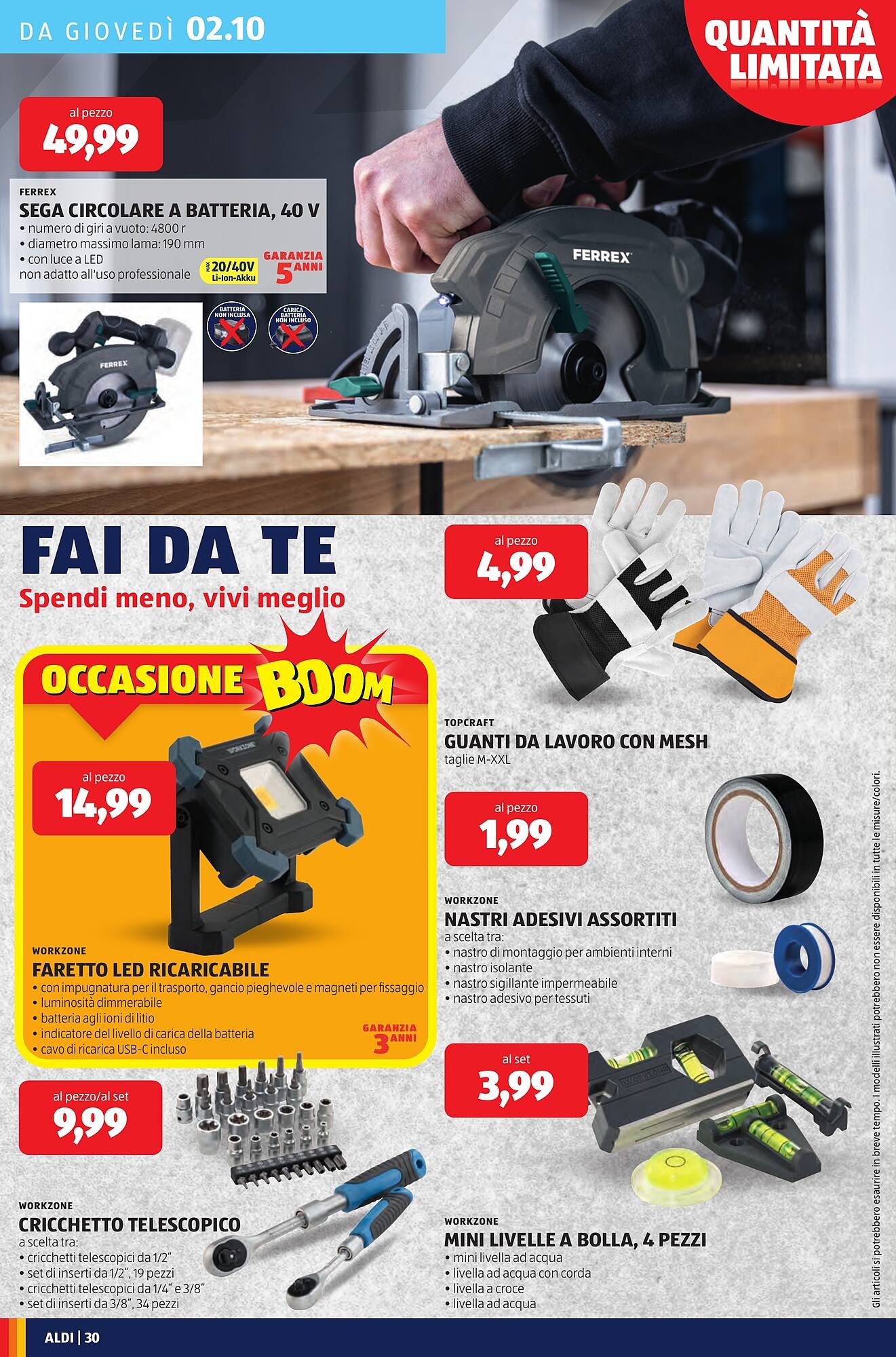 Volantino ALDI (2025-09-29 - 2025-10-05)