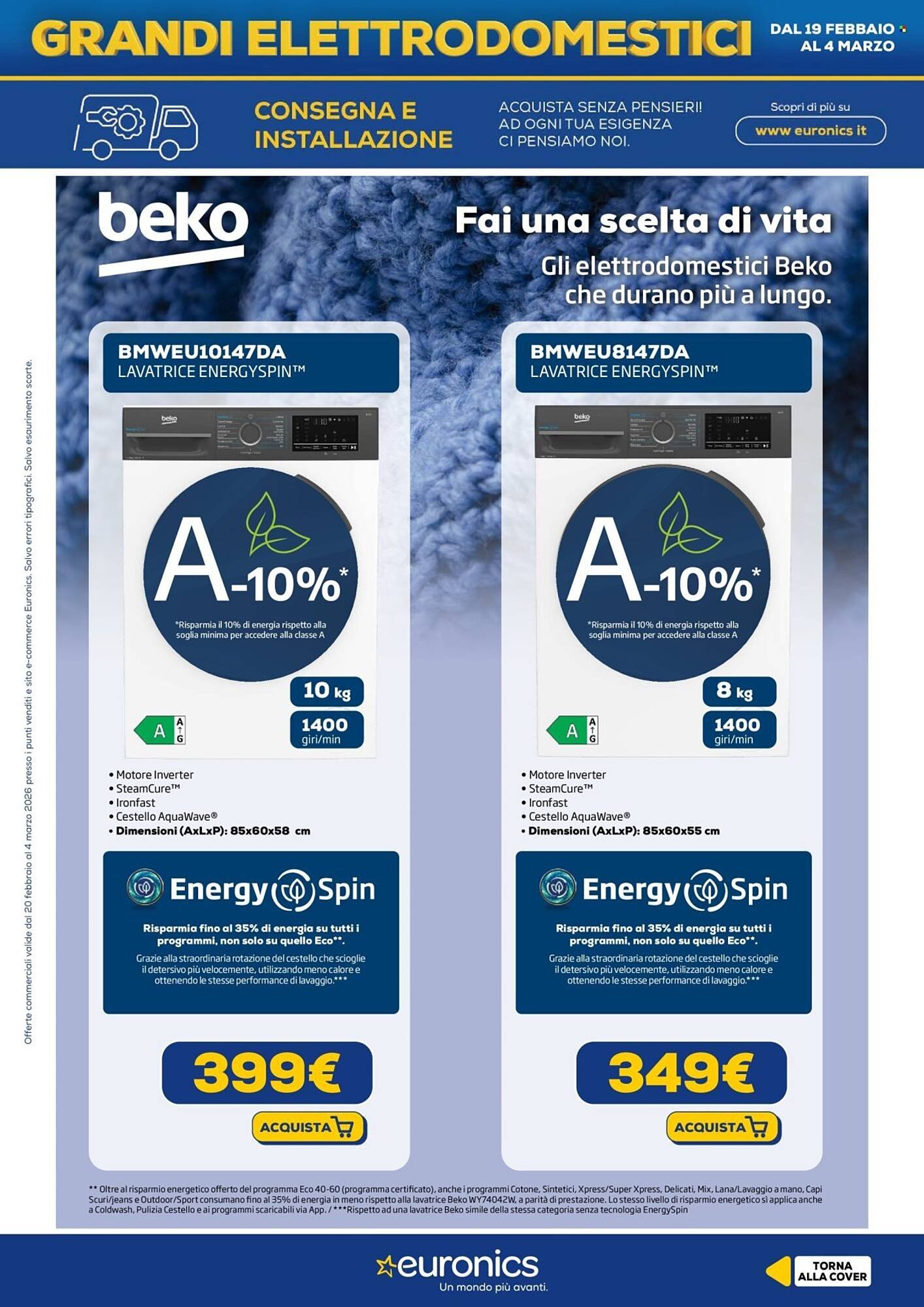 Volantino Euronics (2026-02-20 - 2026-03-04)