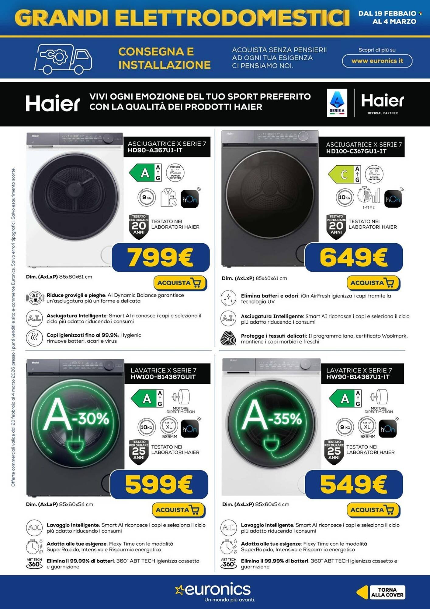 Volantino Euronics (2026-02-20 - 2026-03-04)