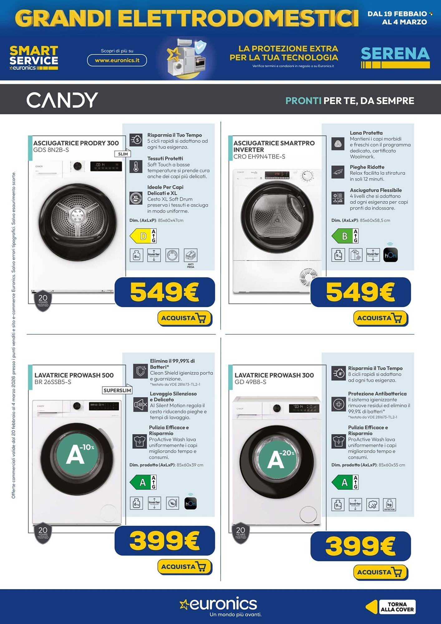 Volantino Euronics (2026-02-20 - 2026-03-04)