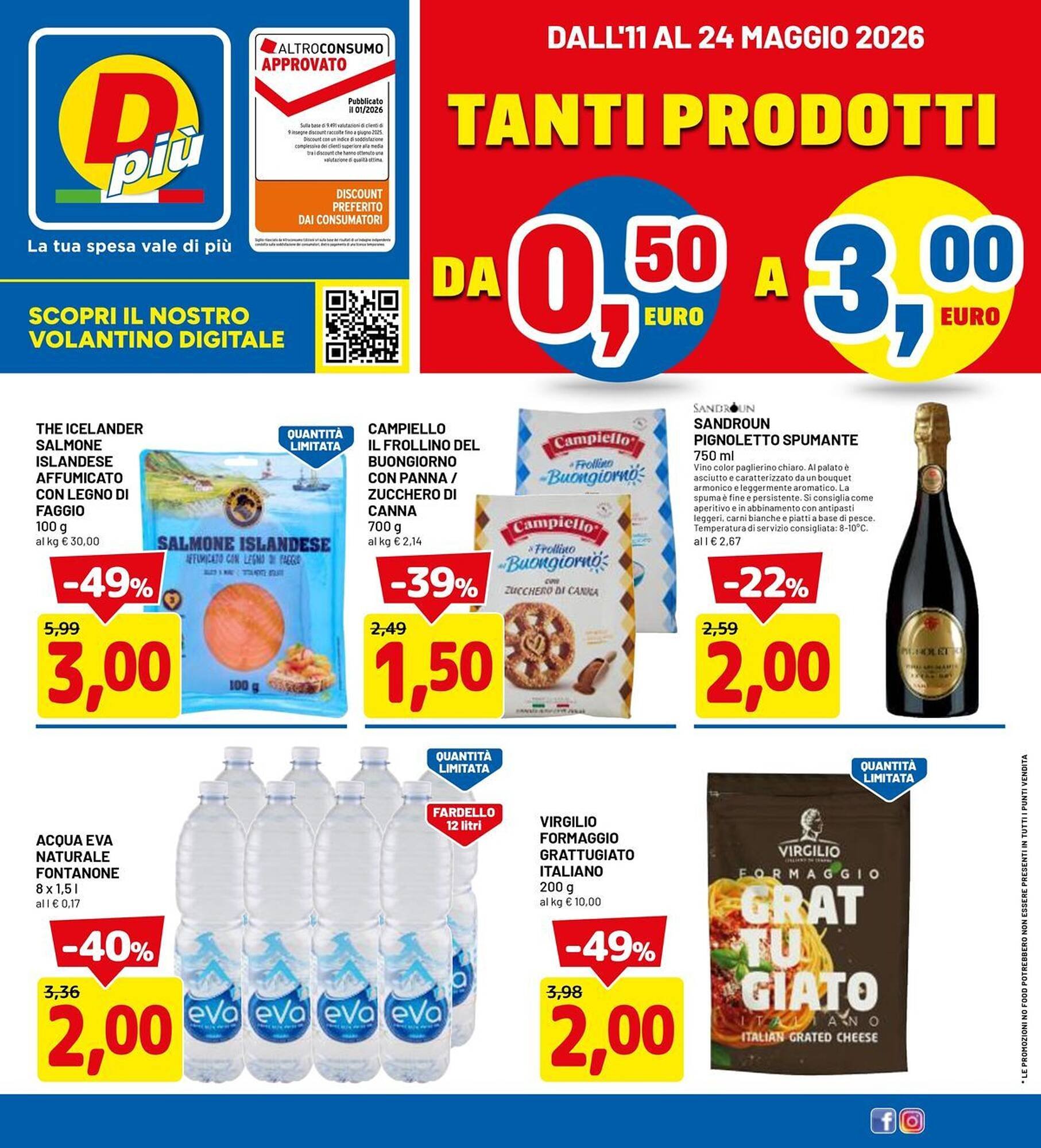 Volantino DPiù (2026-05-11 - 2026-05-24)