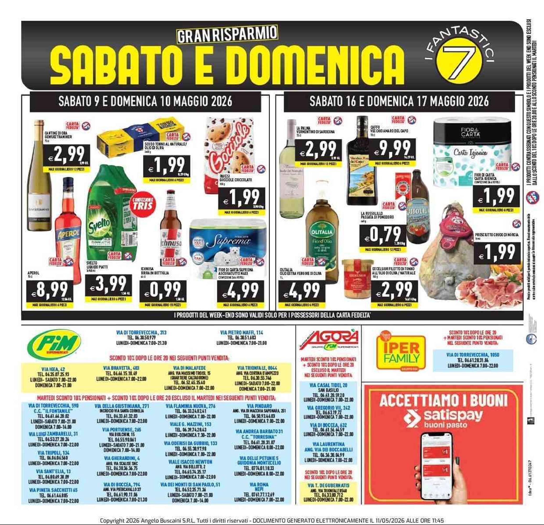 Volantino Iperfamily (2026-05-11 - 2026-05-18)