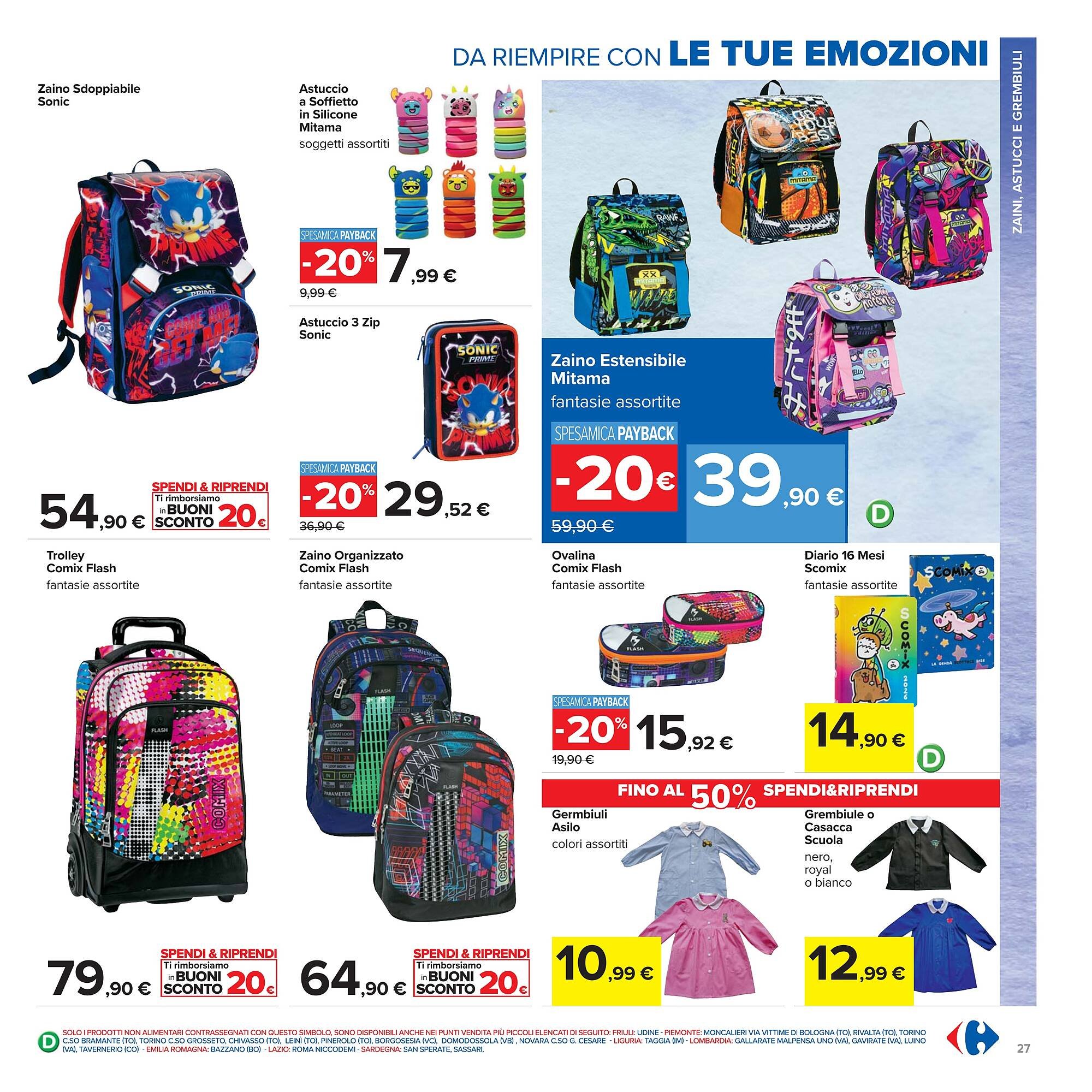 Volantino Carrefour (2025-08-21 - 2025-09-04)